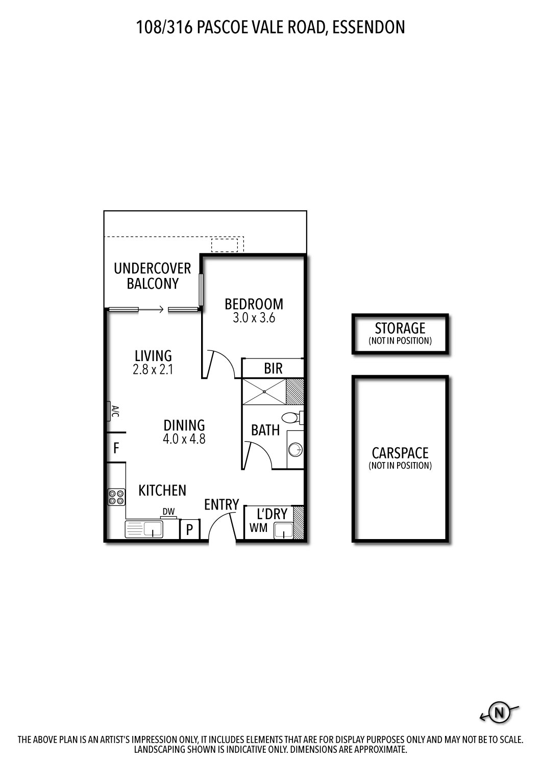 108/316 Pascoe Vale Road, Essendon, VIC 3040 - Thumbnail 1 - 19/07/2023