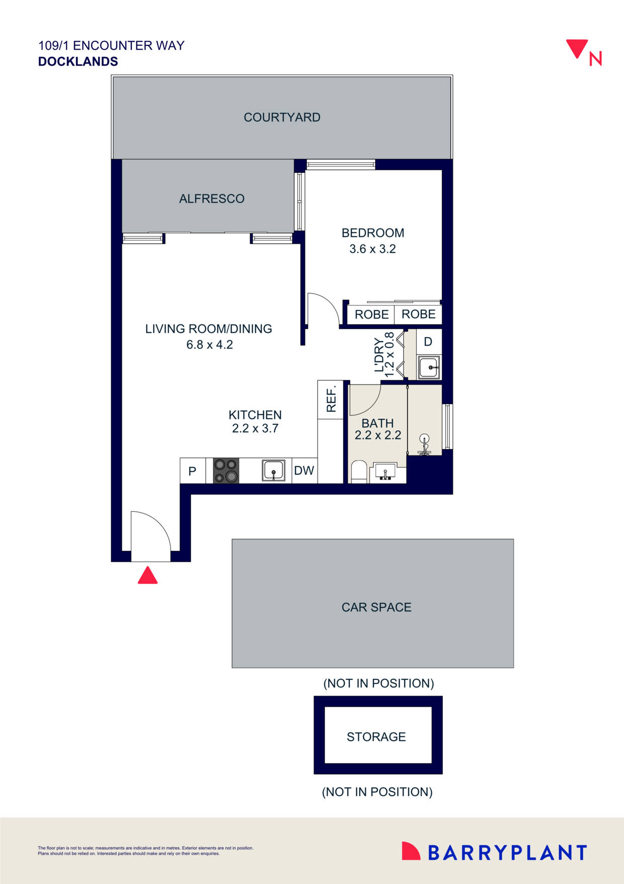 109/1 Encounter Way, Docklands, VIC 3008 - Thumbnail 1 - 02/11/2023