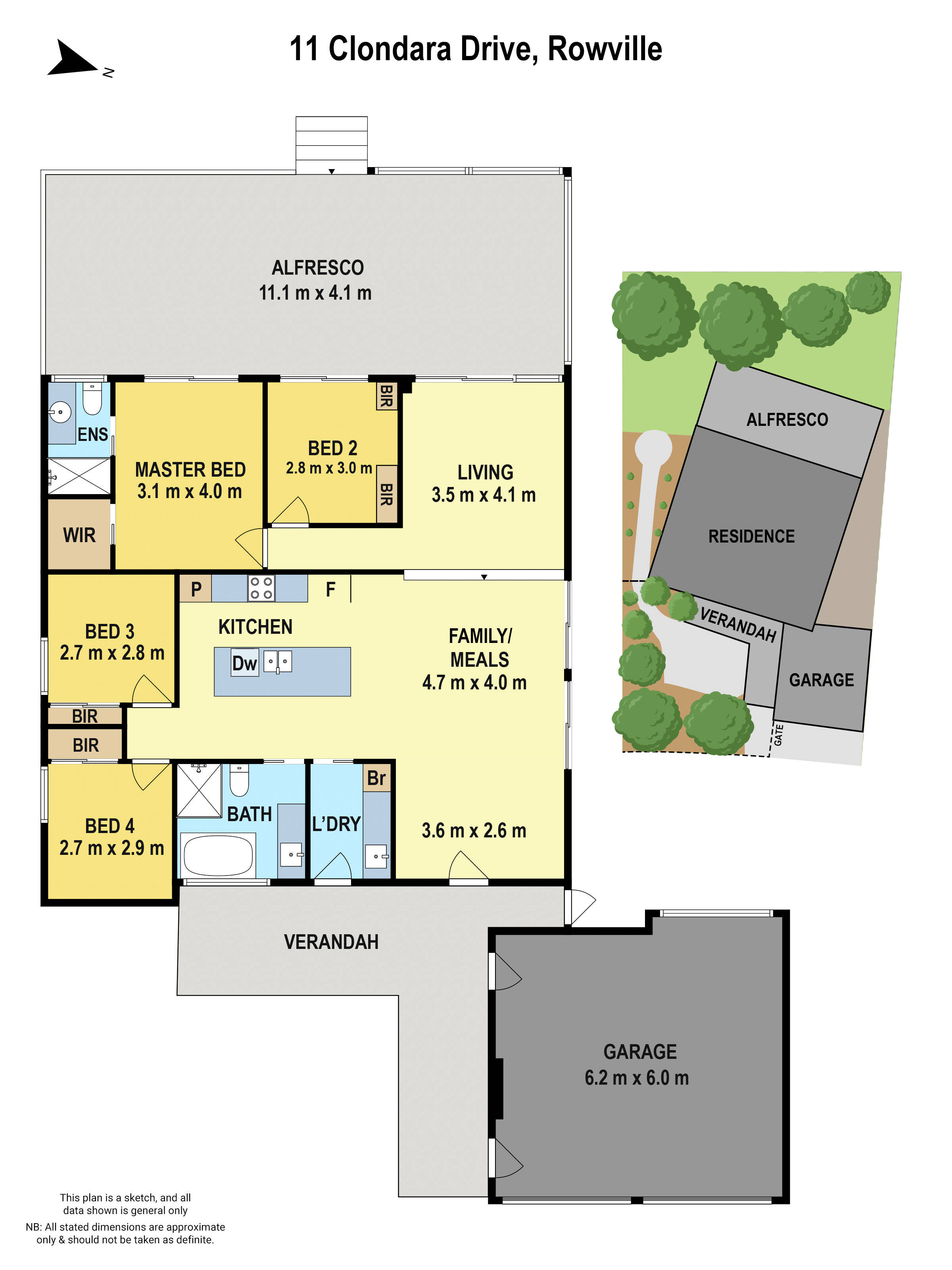11 Clondara Drive, Rowville, VIC 3178 - Thumbnail 1 - 10/05/2024