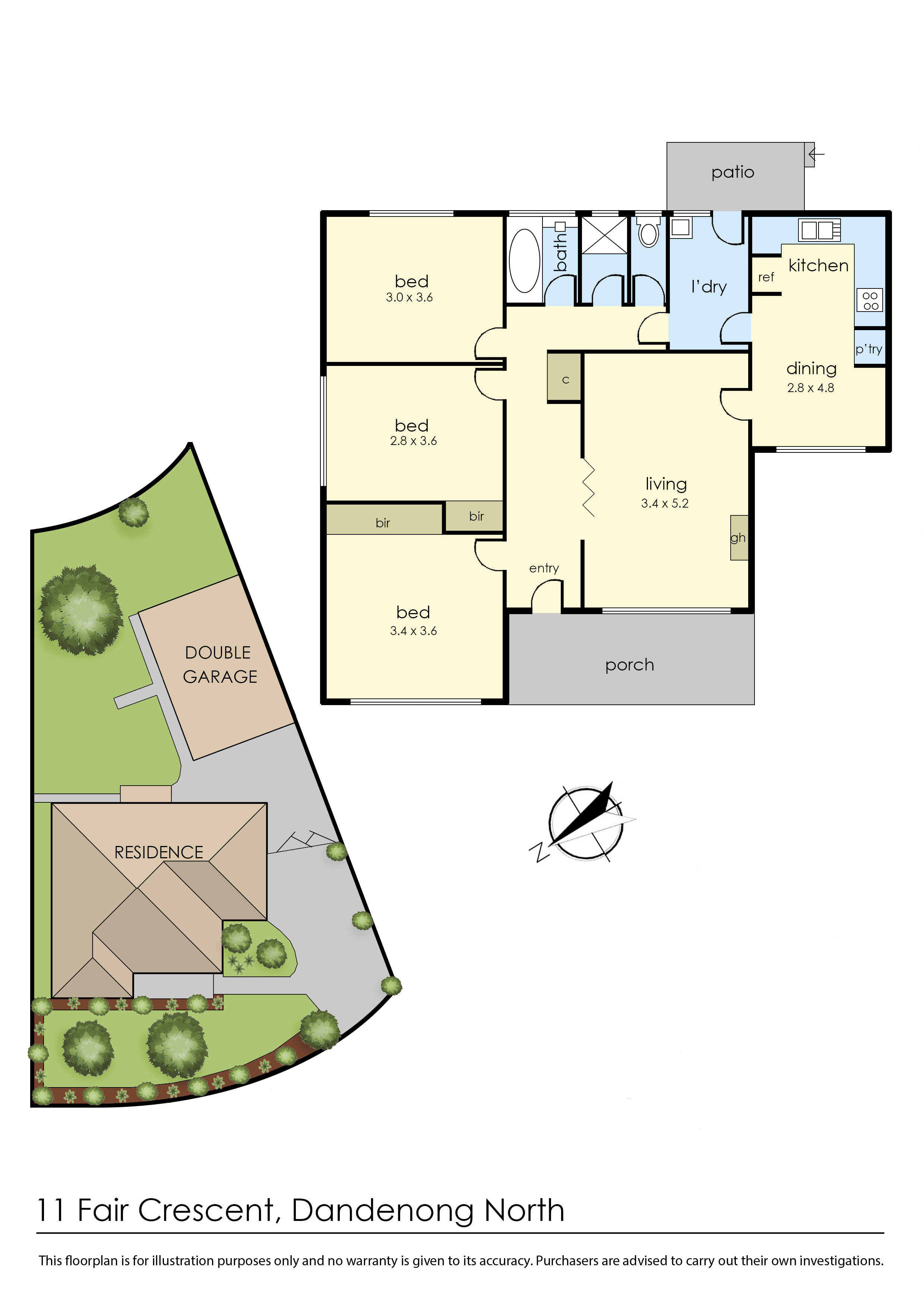 11 Fair Crescent, Dandenong North, VIC 3175 - Thumbnail 1 - 21/01/2022