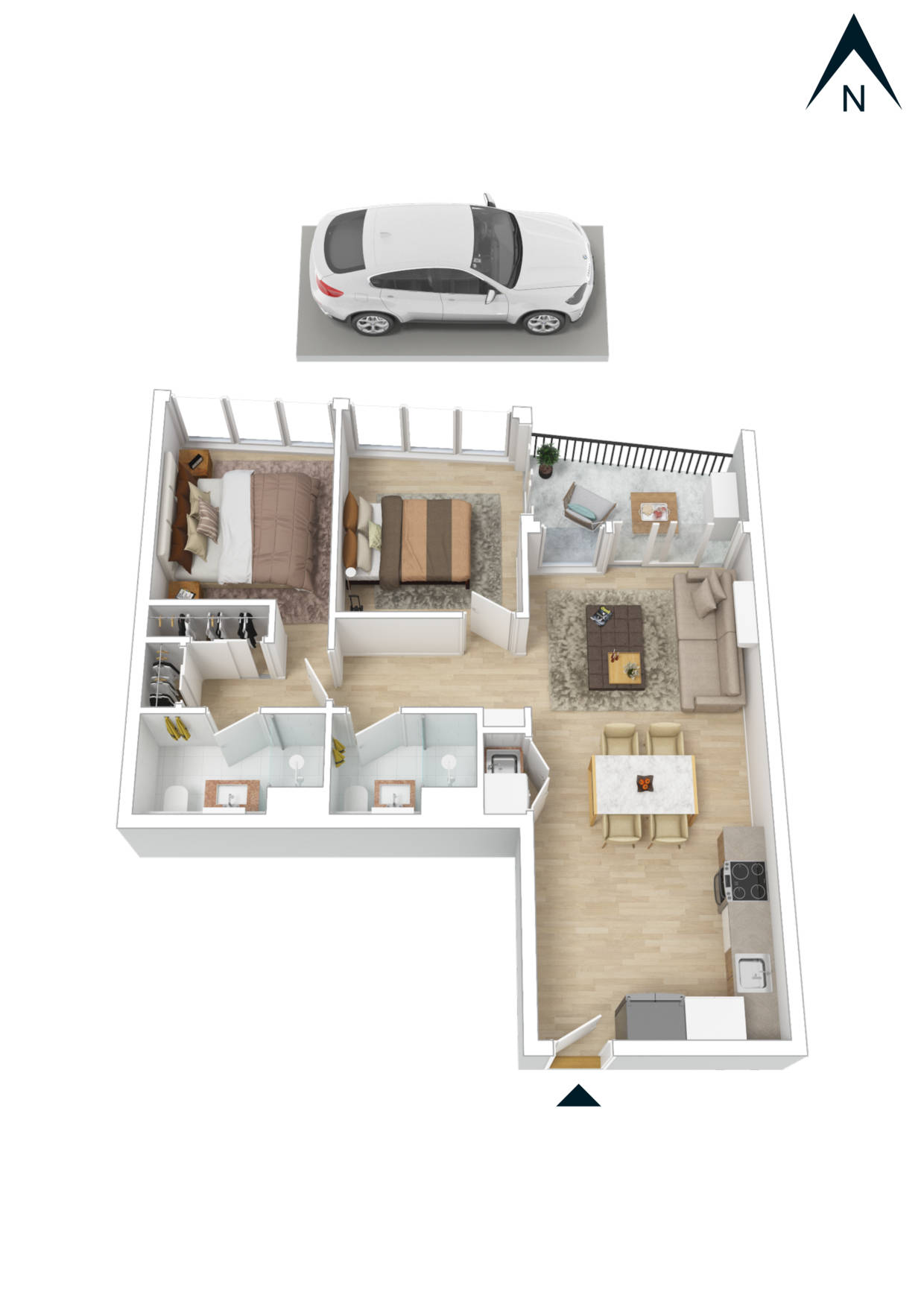 1101S/889 Collins Street, Docklands, VIC 3008 - Thumbnail 1 - 30/05/2022