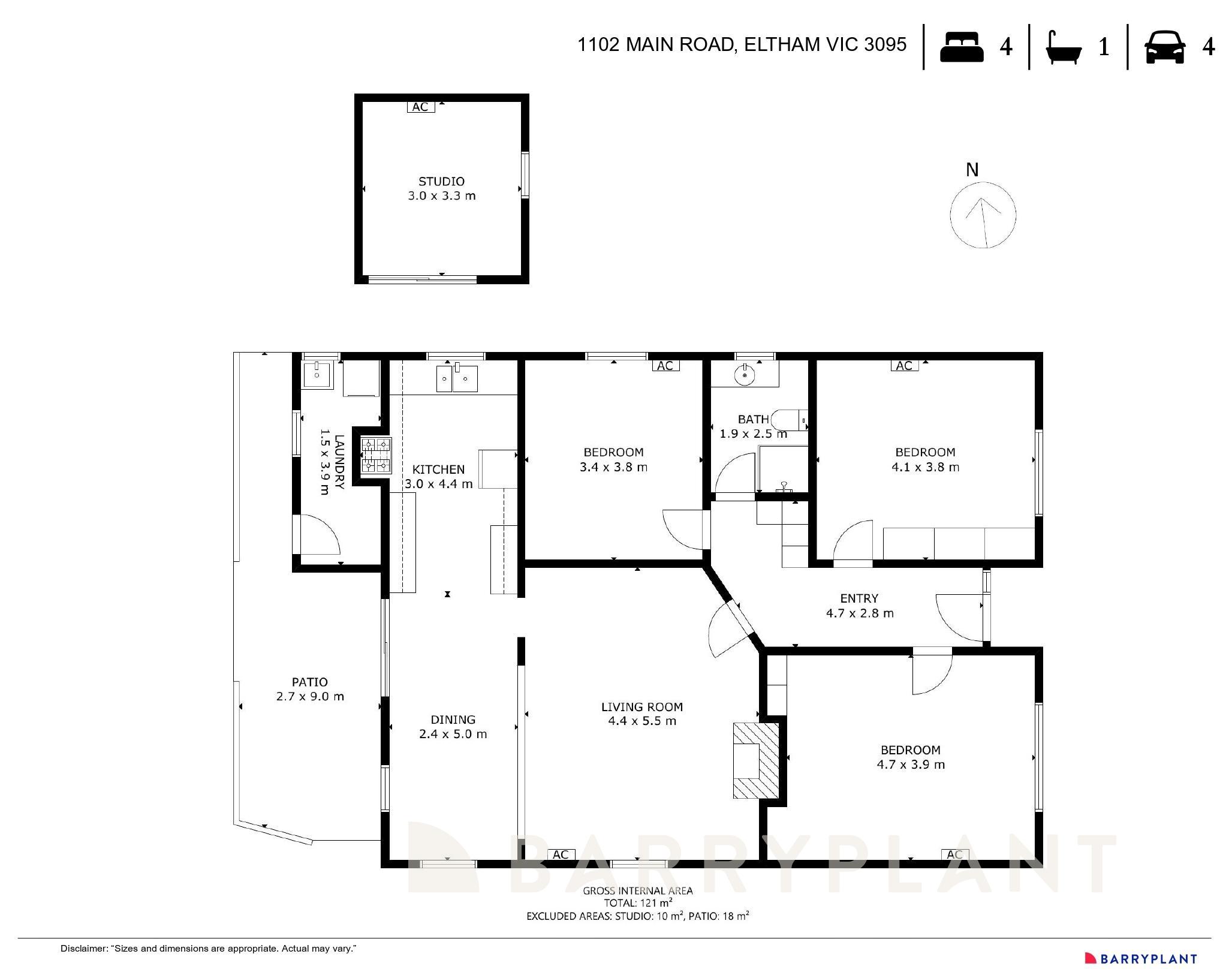 1102 Main Road, Eltham, VIC 3095 - Thumbnail 1 - 12/08/2026