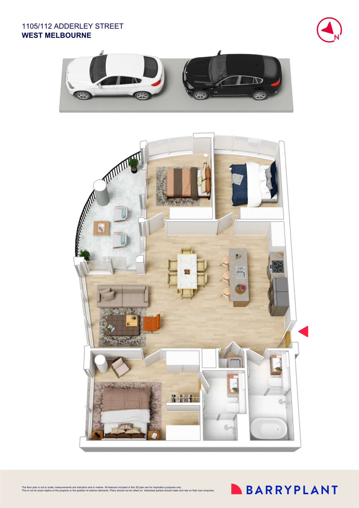 1105/112 Adderley Street, West Melbourne, VIC 3003 - Thumbnail 1 - 08/05/2025