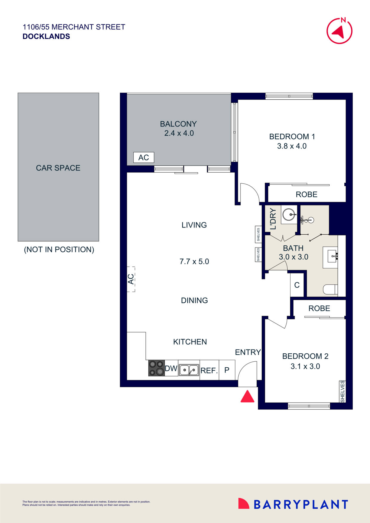 1106/55 Merchant Street, Docklands, VIC 3008 - Thumbnail 1 - 04/07/2025
