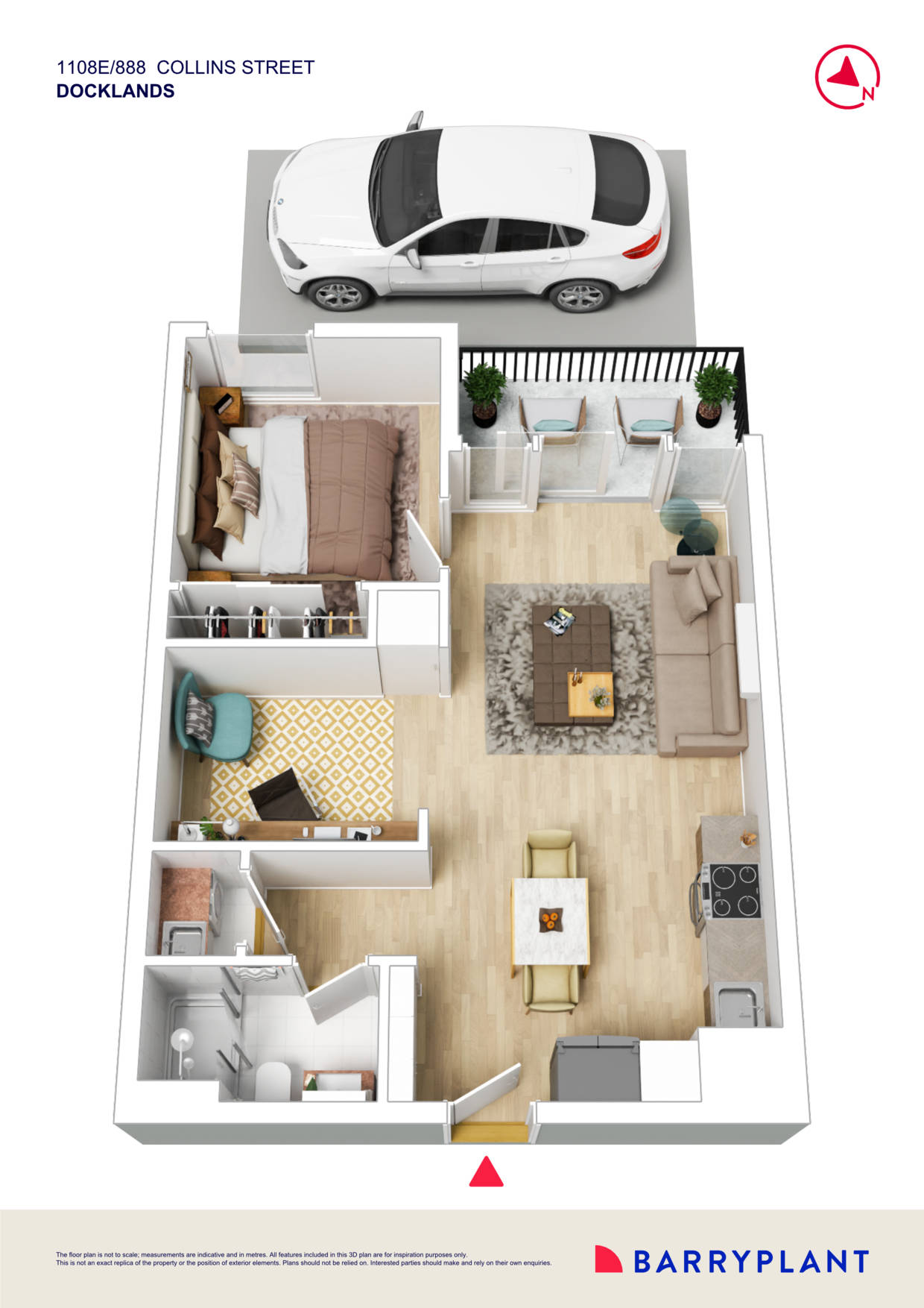 1108E/888 Collins Street, Docklands, VIC 3008 - Thumbnail 1 - 02/10/2024