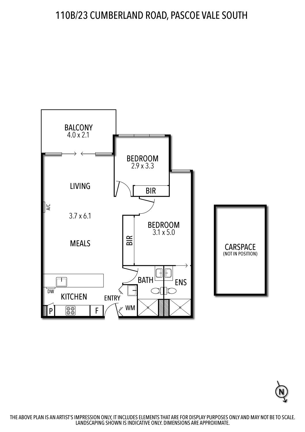 110B/23 Cumberland Road, Pascoe Vale South, VIC 3044 - Thumbnail 1 - 14/06/2022