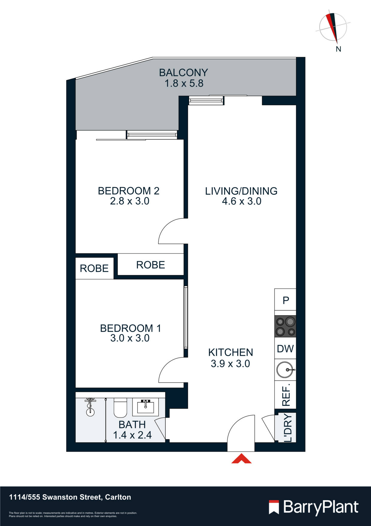 1114/555 Swanston Street, Carlton, VIC 3053 - Thumbnail 1 - 05/09/2023