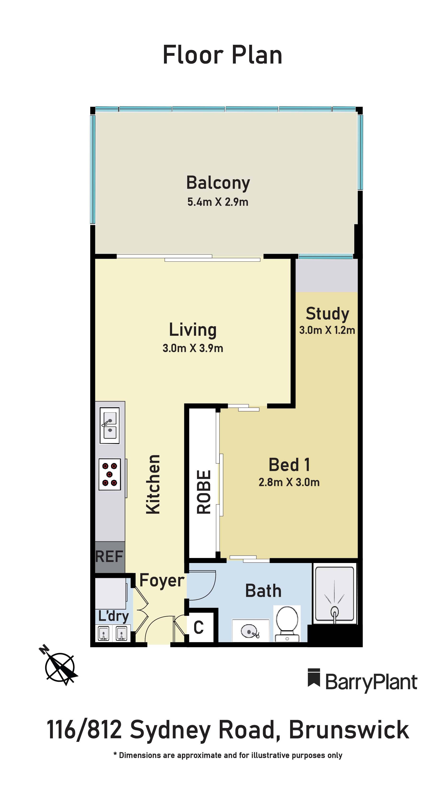 116/812 Sydney Road, Brunswick, VIC 3056 - Thumbnail 1 - 08/08/2023