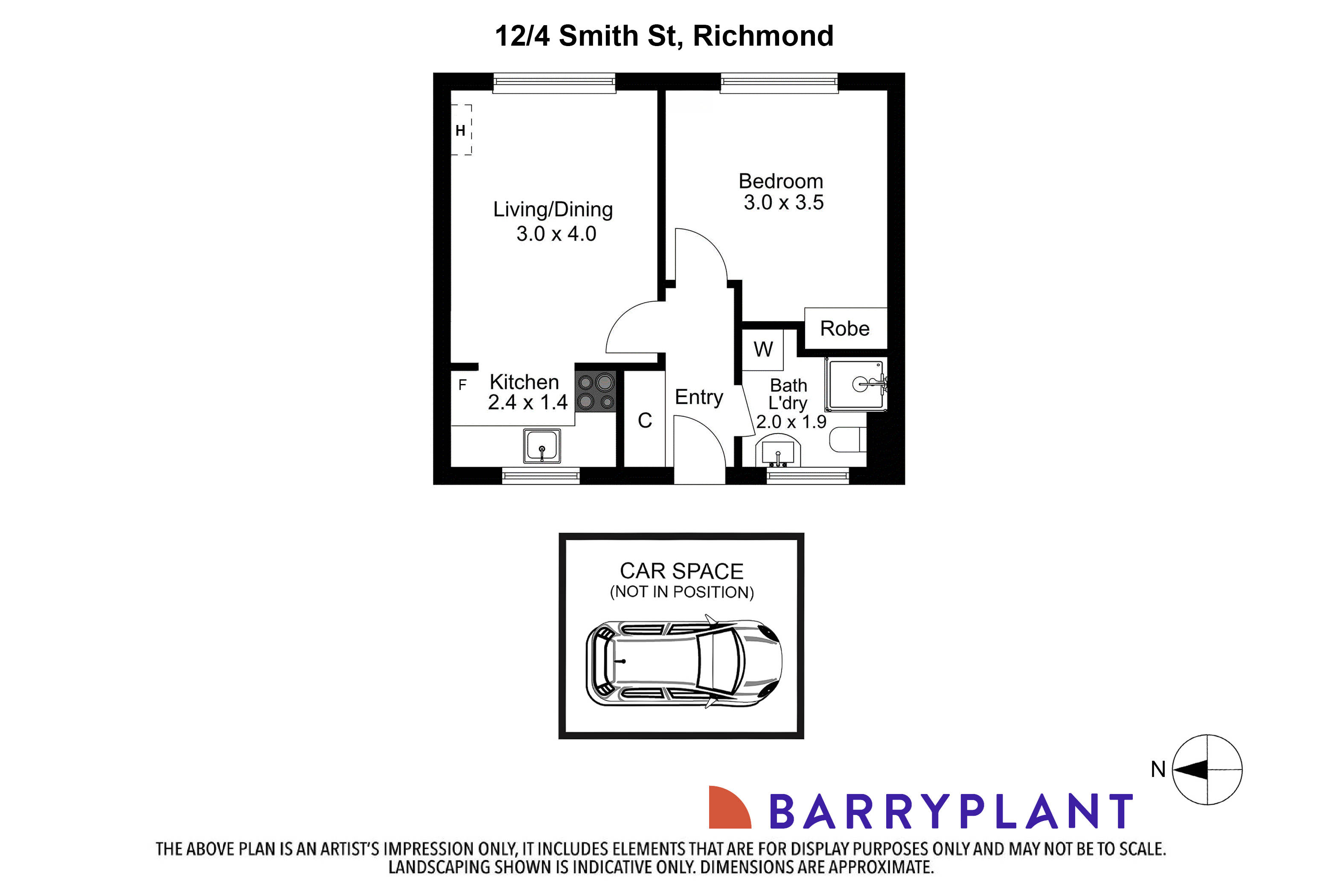 12/4 Smith Street, Richmond, VIC 3121 - Thumbnail 1 - 09/04/2025