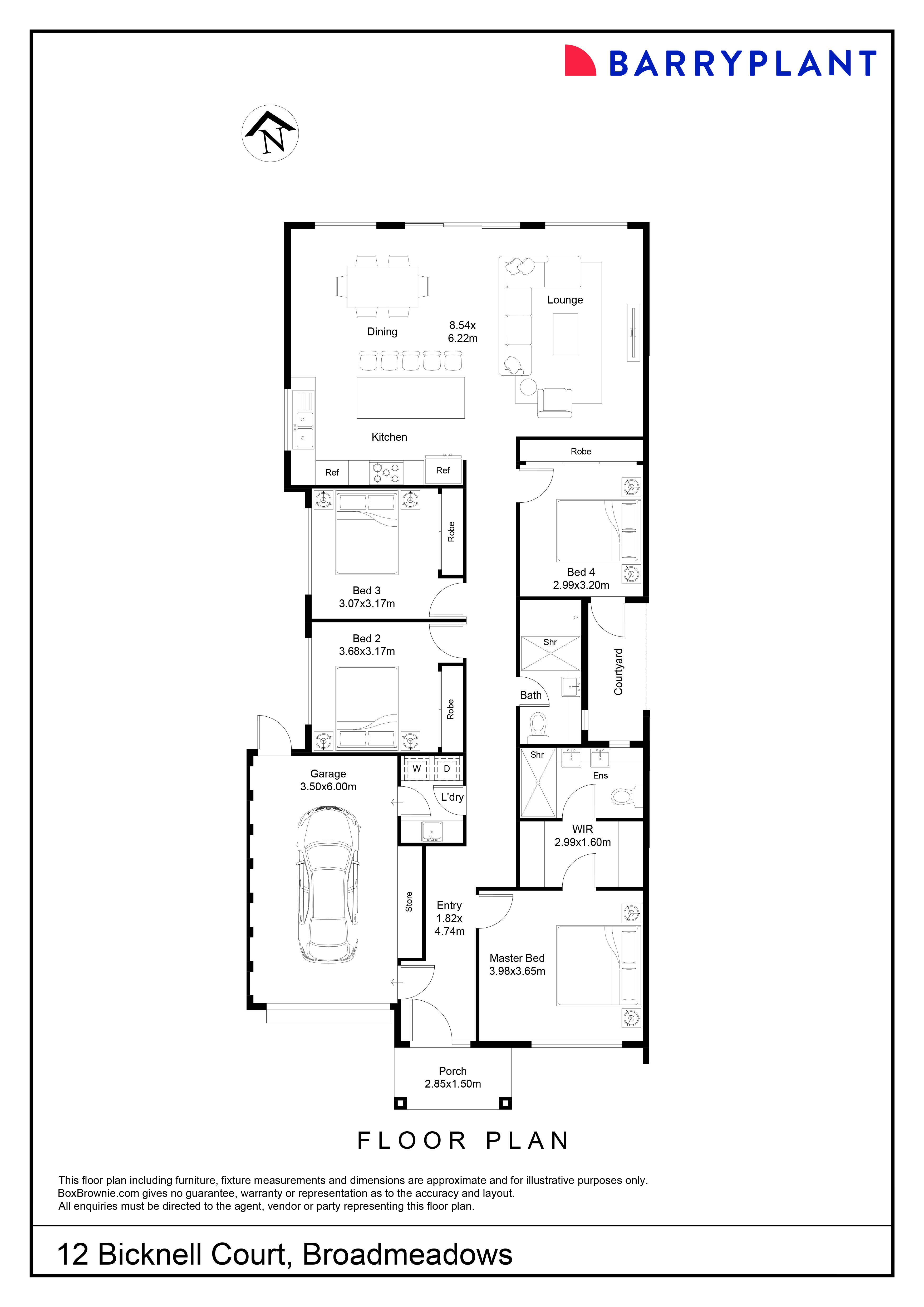 12 Bicknell Court, Broadmeadows, VIC 3047 - Thumbnail 1 - 28/01/2025
