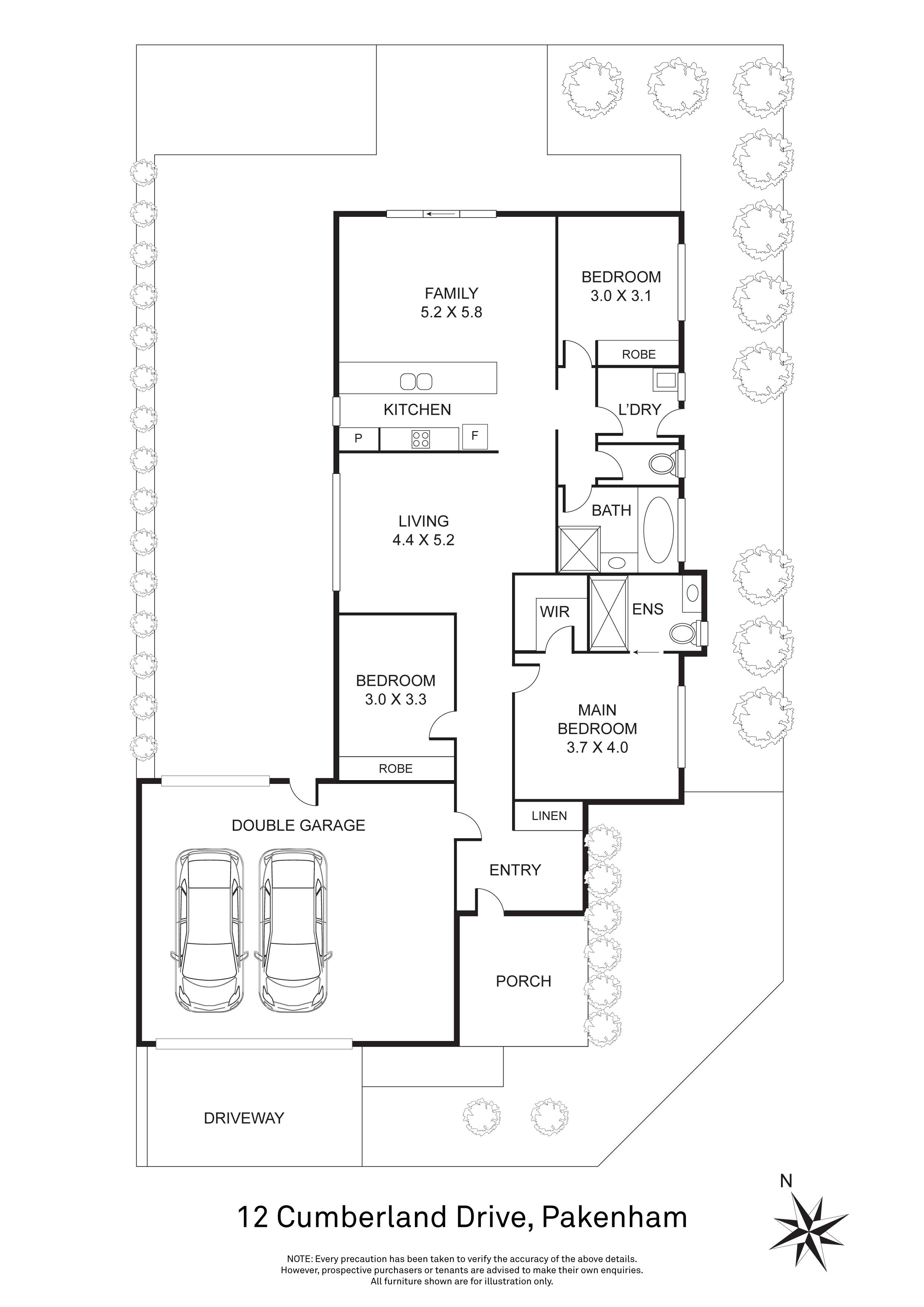 12 Cumberland Drive, Pakenham, VIC 3810 - Thumbnail 1 - 23/09/2024