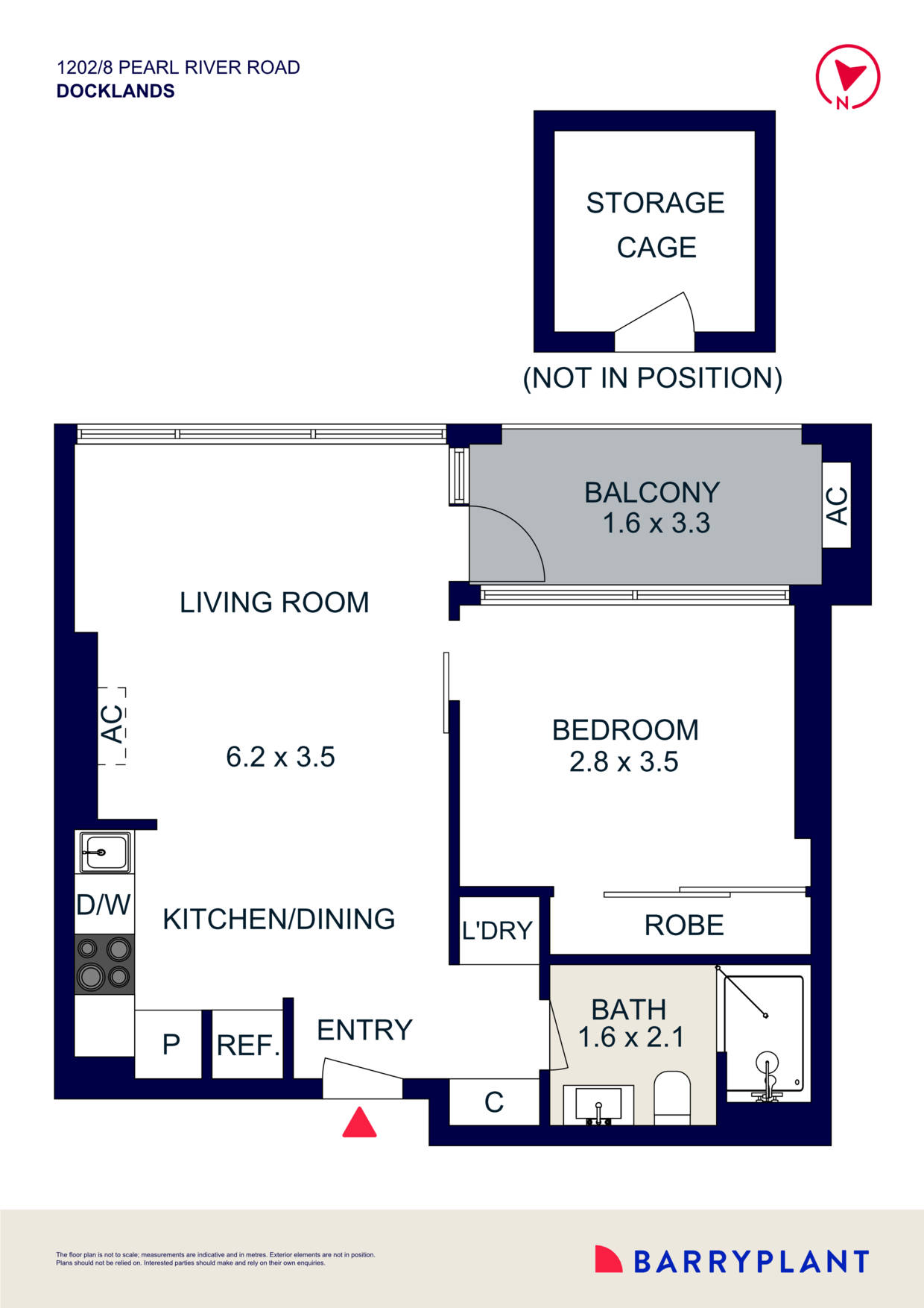 1202/8 Pearl River Road, Docklands, VIC 3008 - Thumbnail 1 - 12/02/2026