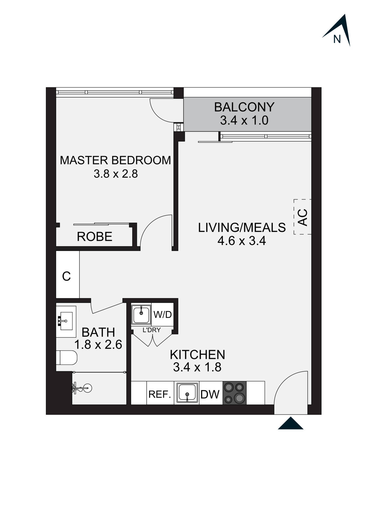 1202N/883 Collins Street, Docklands, VIC 3008 - Thumbnail 1 - 06/06/2024