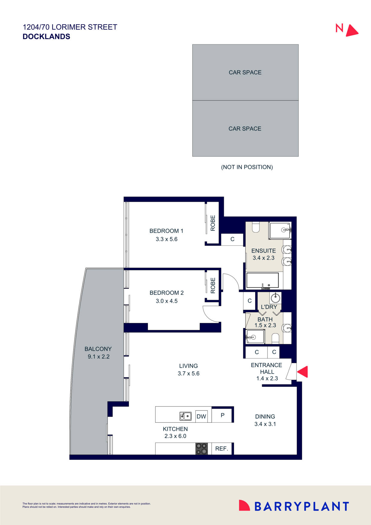 1204/70 Lorimer Street, Docklands, VIC 3008 - Thumbnail 1 - 17/04/2025