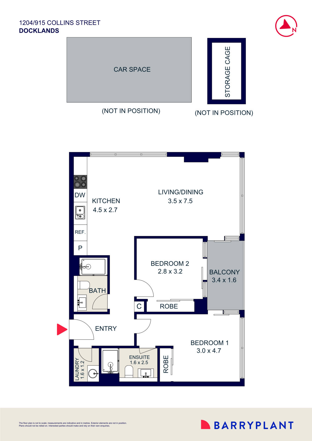 1204/915 Collins Street, Docklands, VIC 3008 - Thumbnail 1 - 19/02/2026