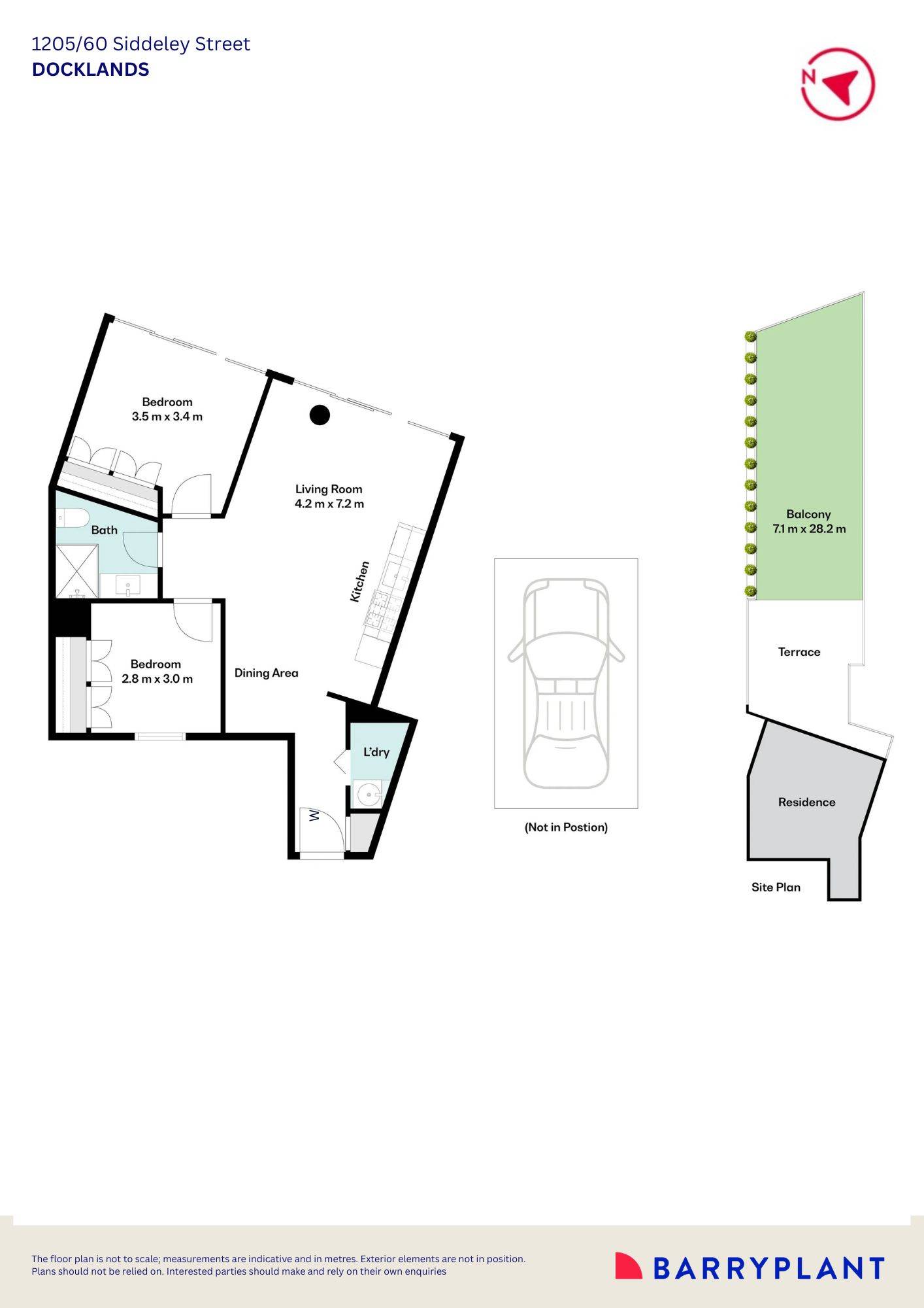 1205/60 Siddeley Street, Docklands, VIC 3008 - Thumbnail 1 - 24/06/2026