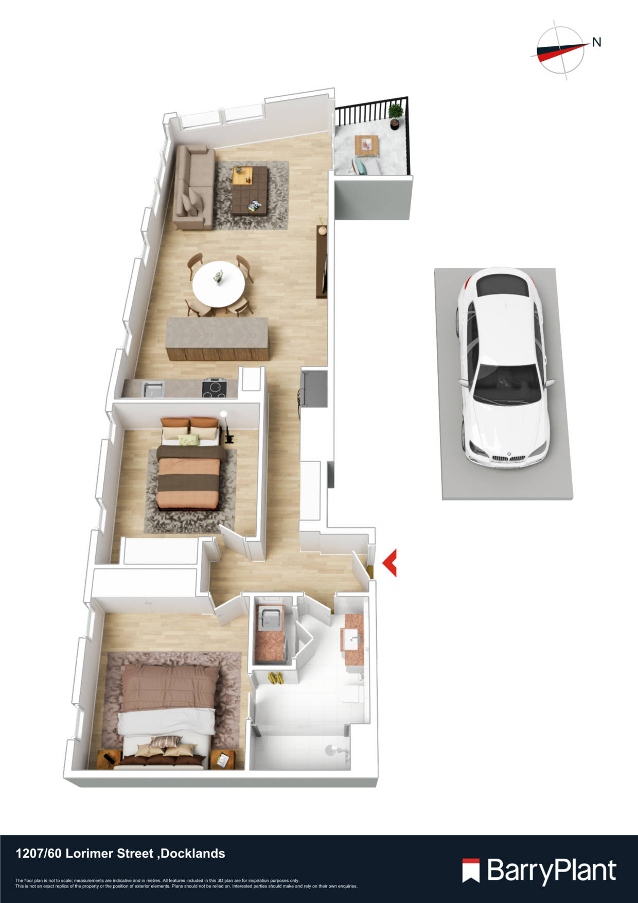 1207/60 Lorimer Street, Docklands, VIC 3008 - Thumbnail 1 - 21/03/2023