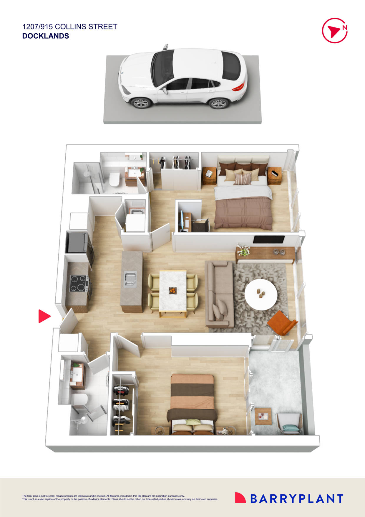 1207/915 Collins Street, Docklands, VIC 3008 - Thumbnail 1 - 28/07/2026