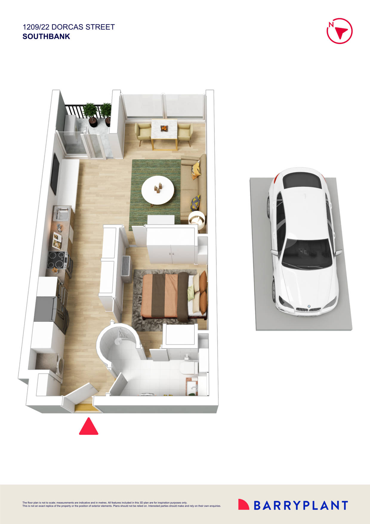 1209/22 Dorcas Street, Southbank, VIC 3006 - Thumbnail 1 - 27/03/2025