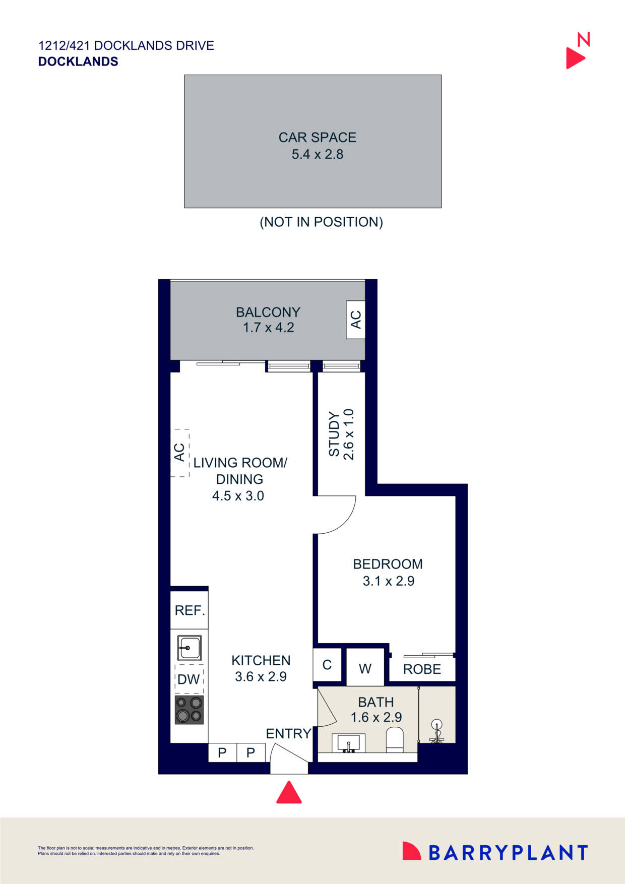 1212/421 Docklands Drive, Docklands, VIC 3008 - Thumbnail 1 - 22/11/2023