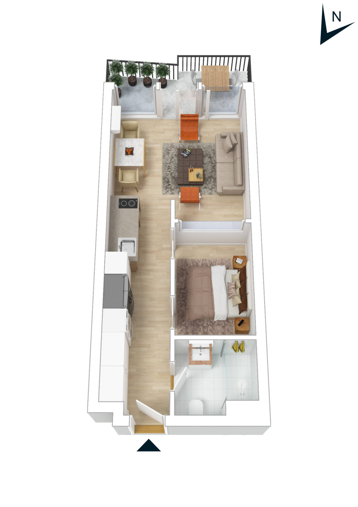 1213/601 Little Collins Street, Melbourne, VIC 3000 - Thumbnail 1 - 23/06/2022