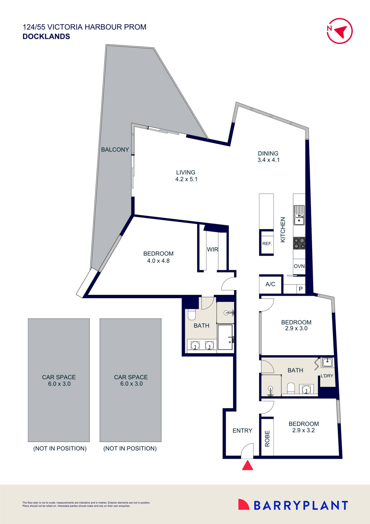 124/55 Victoria Harbour Promenade, Docklands, VIC 3008 - Thumbnail 1 - 26/09/2024