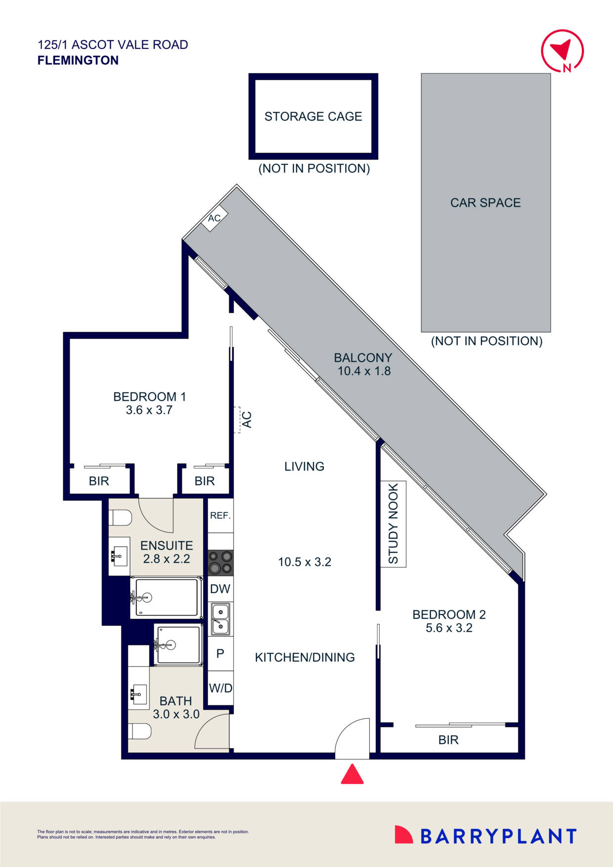 125/1 Ascot Vale Road, Flemington, VIC 3031 - Thumbnail 1 - 12/06/2025
