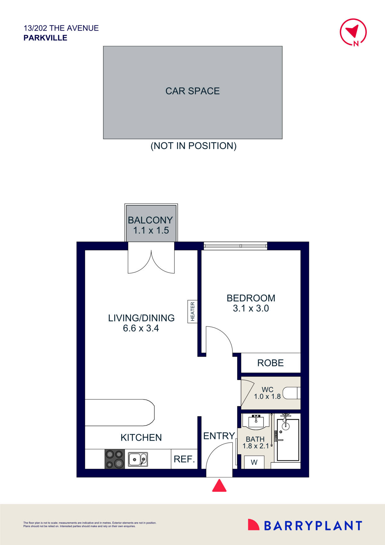 13/202 The Avenue, Parkville, VIC 3052 - Thumbnail 1 - 19/03/2025