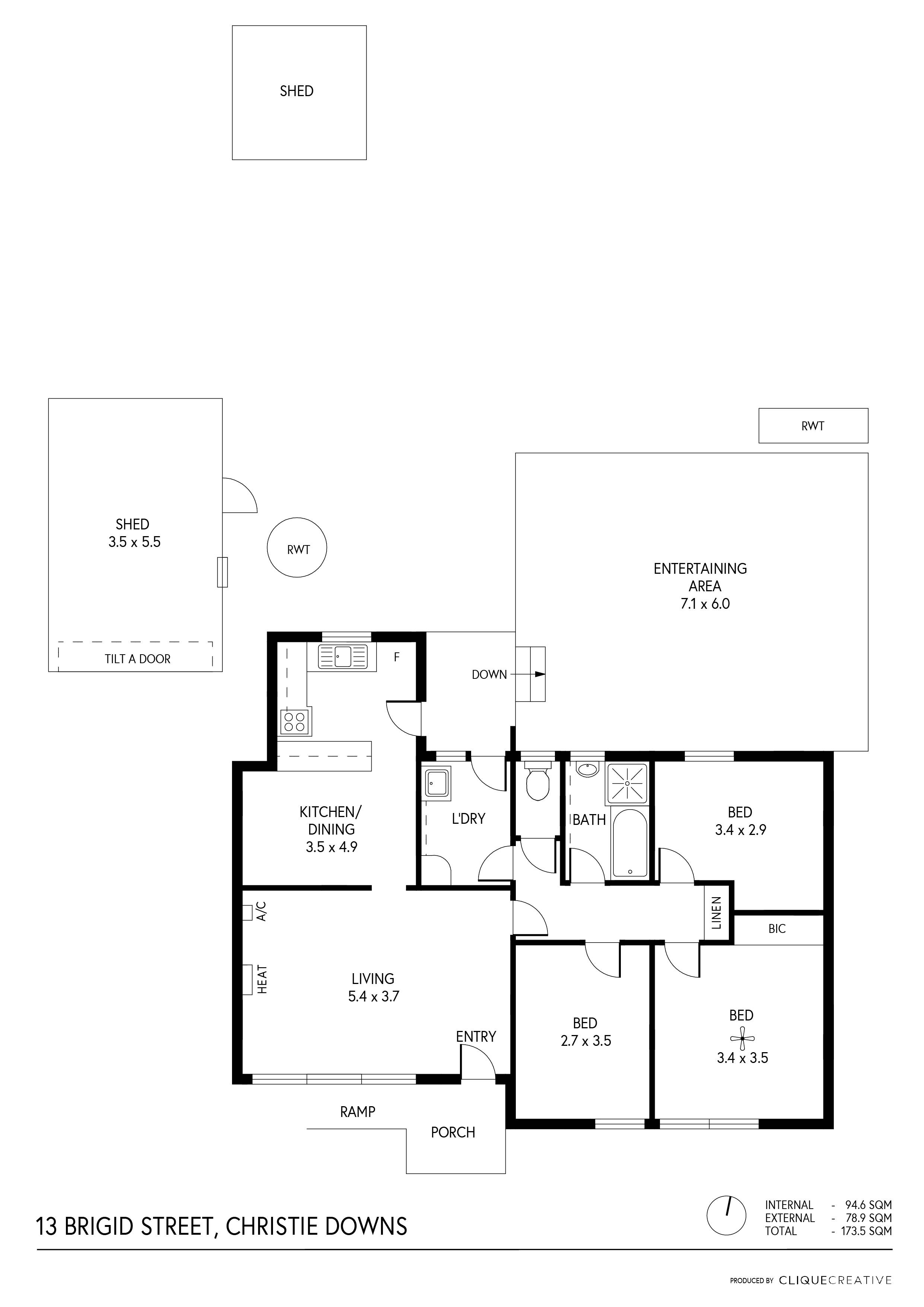 13 Brigid Street, Christie Downs, SA 5164 - Thumbnail 1 - 29/07/2024