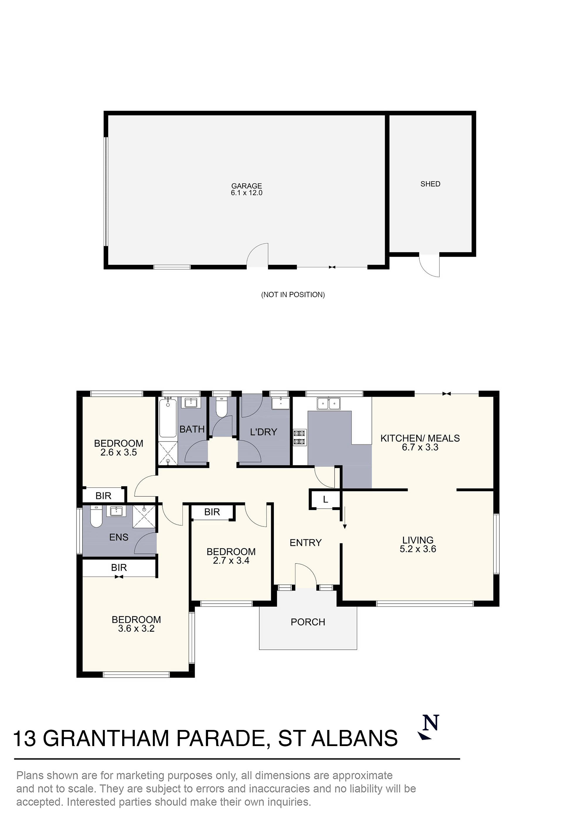 13 Grantham Parade, St Albans, VIC 3021 - Thumbnail 1 - 13/08/2024