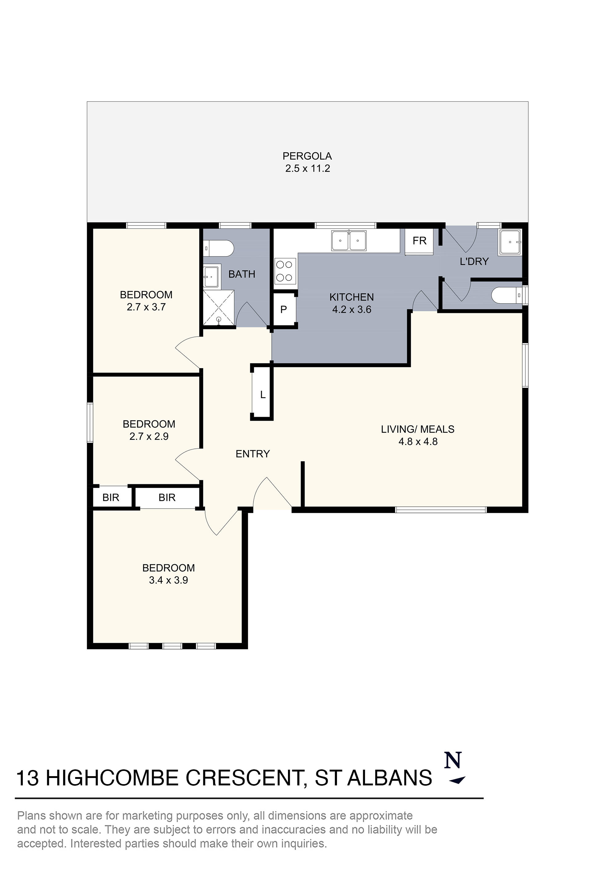 13 Highcombe Crescent, St Albans, VIC 3021 - Thumbnail 1 - 05/11/2025