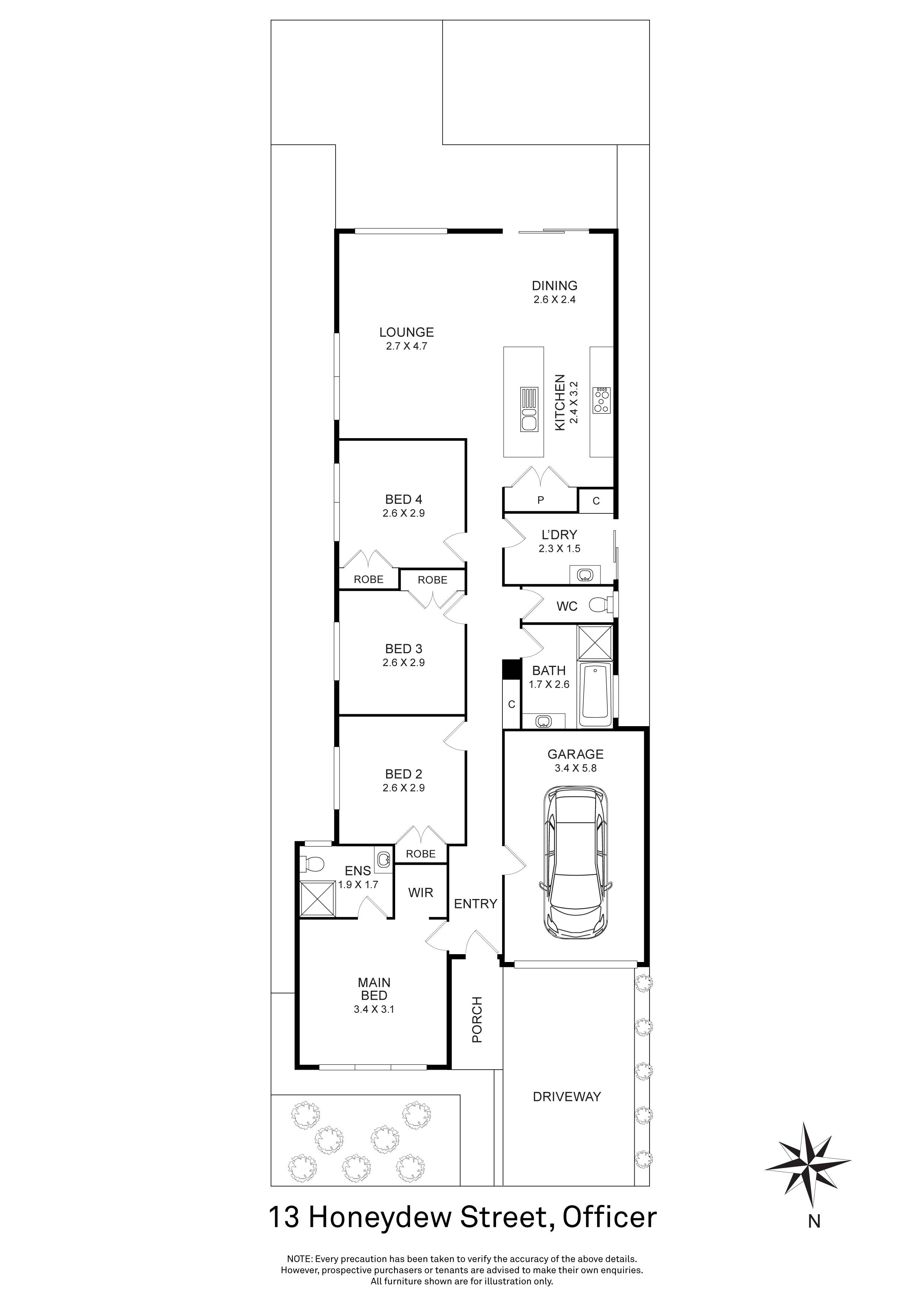 13 Honeydew Street, Officer, VIC 3809 - Thumbnail 1 - 12/07/2024
