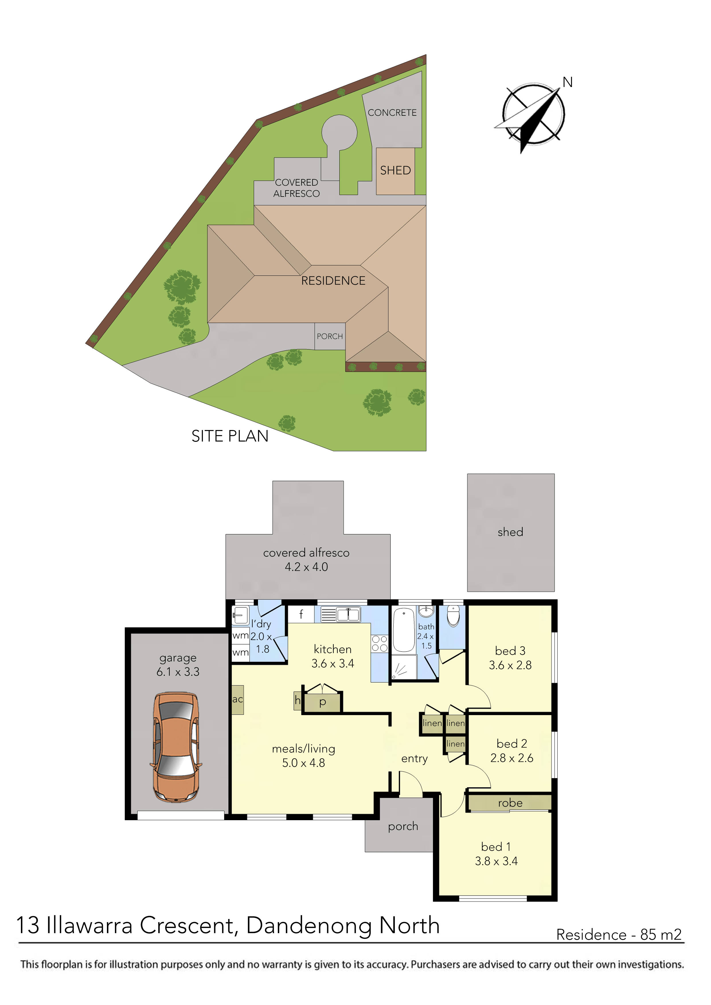 13 Illawarra Crescent, Dandenong North, VIC 3175 - Thumbnail 1 - 27/08/2024