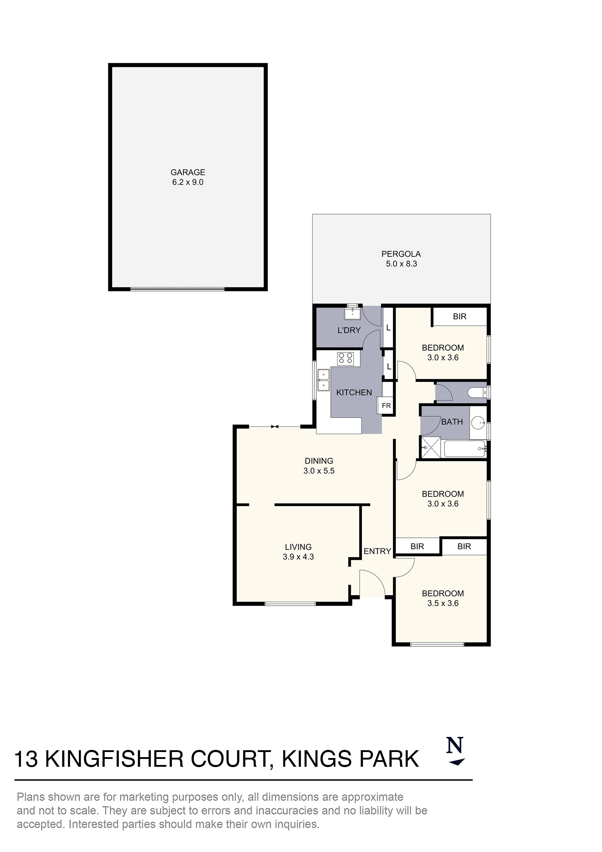 13 Kingfisher Court, Kings Park, VIC 3021 - Thumbnail 1 - 21/02/2025