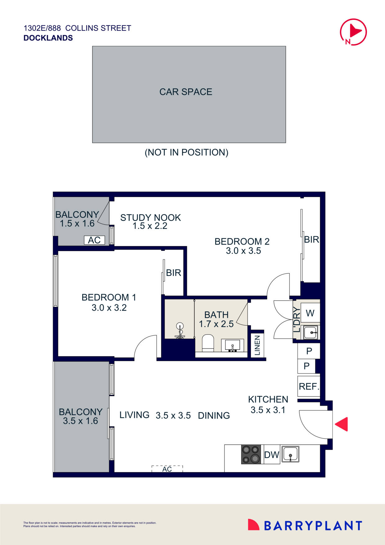 1302E/888 Collins Street, Docklands, VIC 3008 - Thumbnail 1 - 21/05/2026