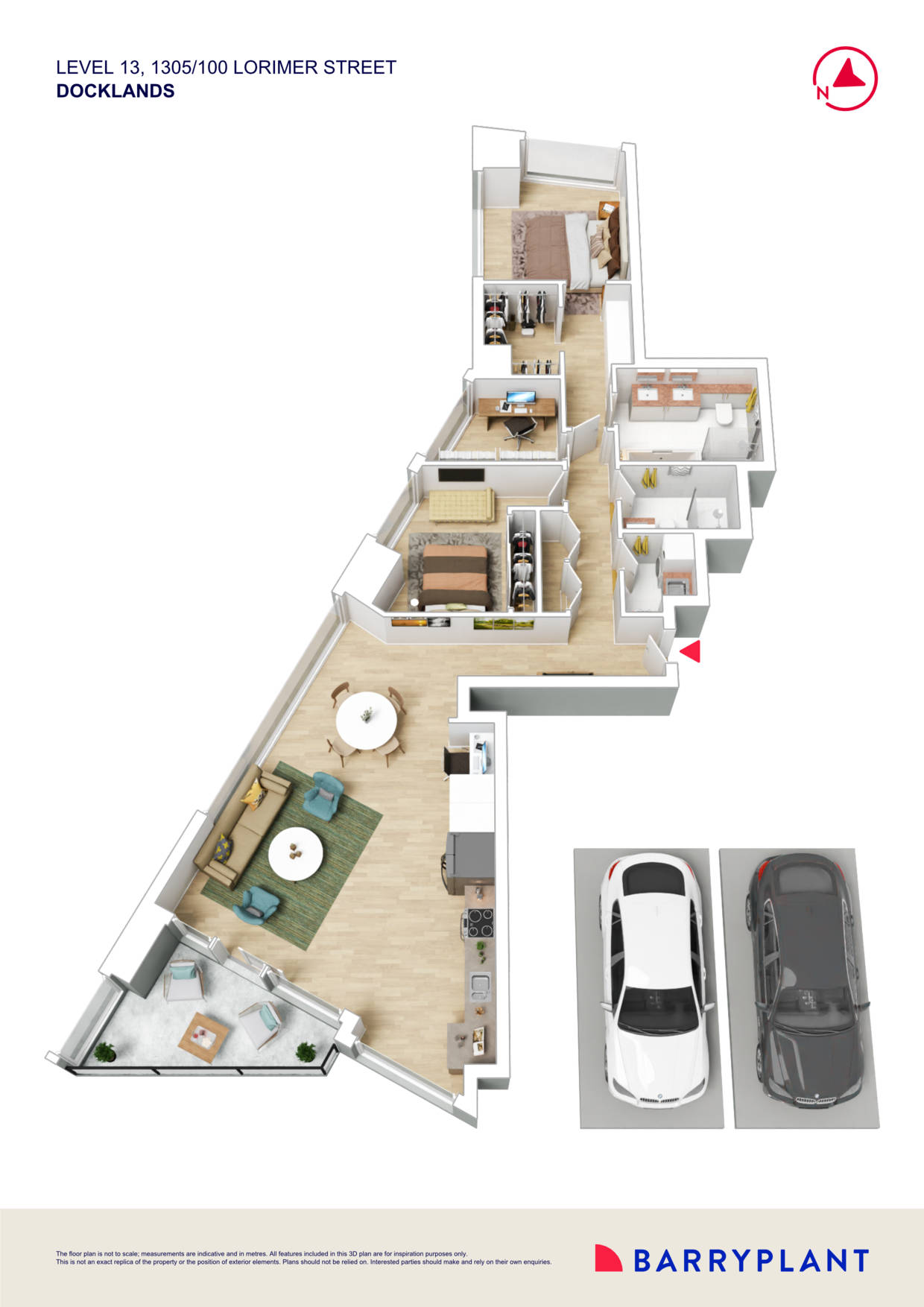 1305/100 Lorimer Street, Docklands, VIC 3008 - Thumbnail 1 - 11/02/2025