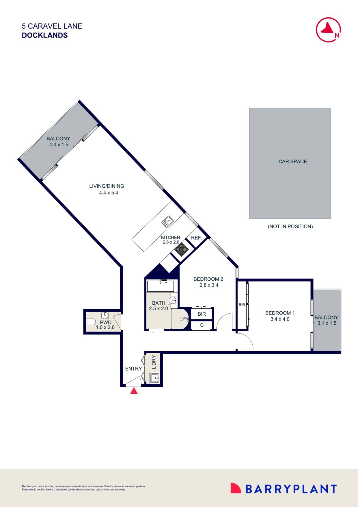 1308/5 Caravel Lane, Docklands, VIC 3008 - Thumbnail 1 - 25/02/2025