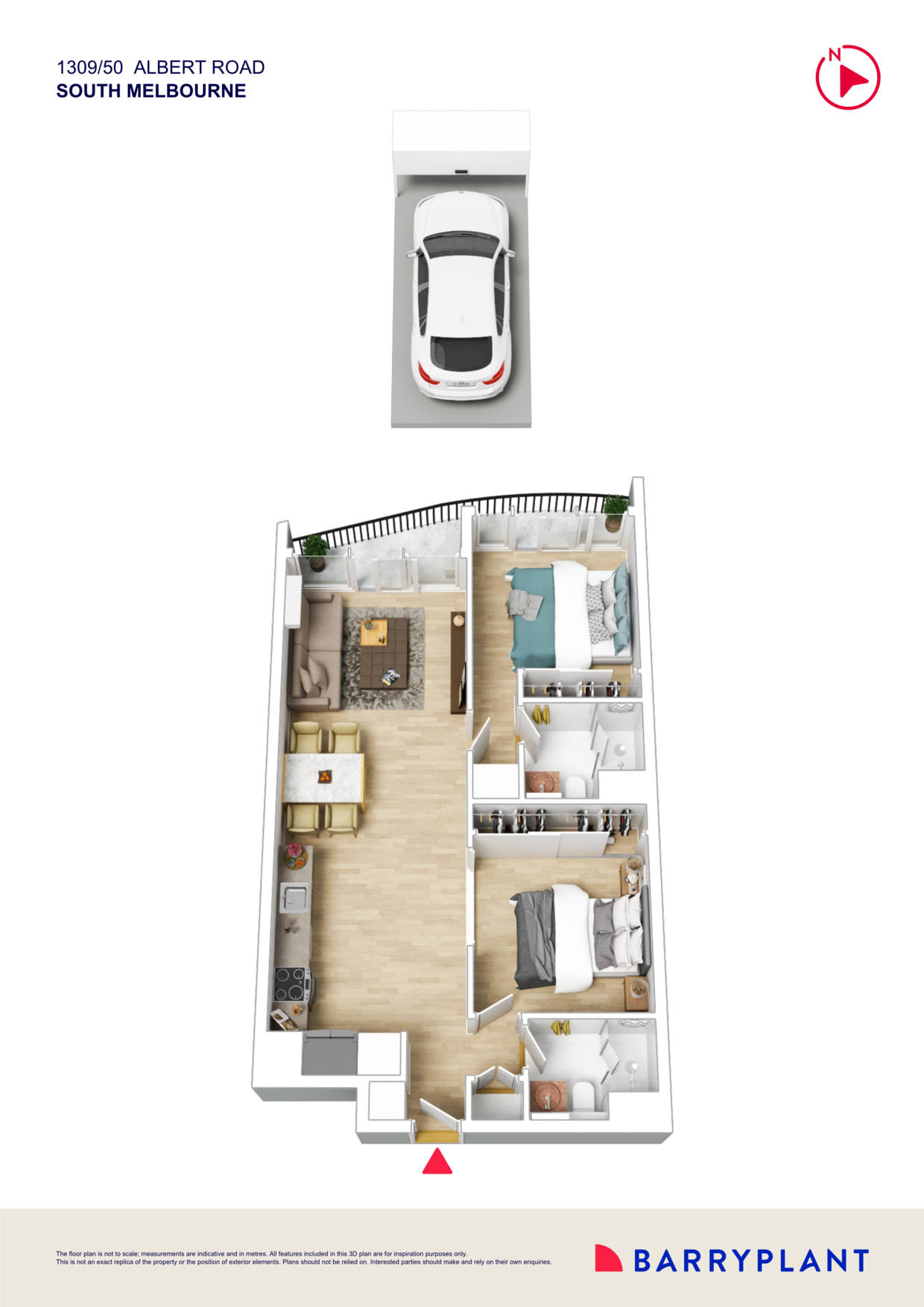 1309/50 Albert Road, South Melbourne, VIC 3205 - Thumbnail 1 - 06/01/2025