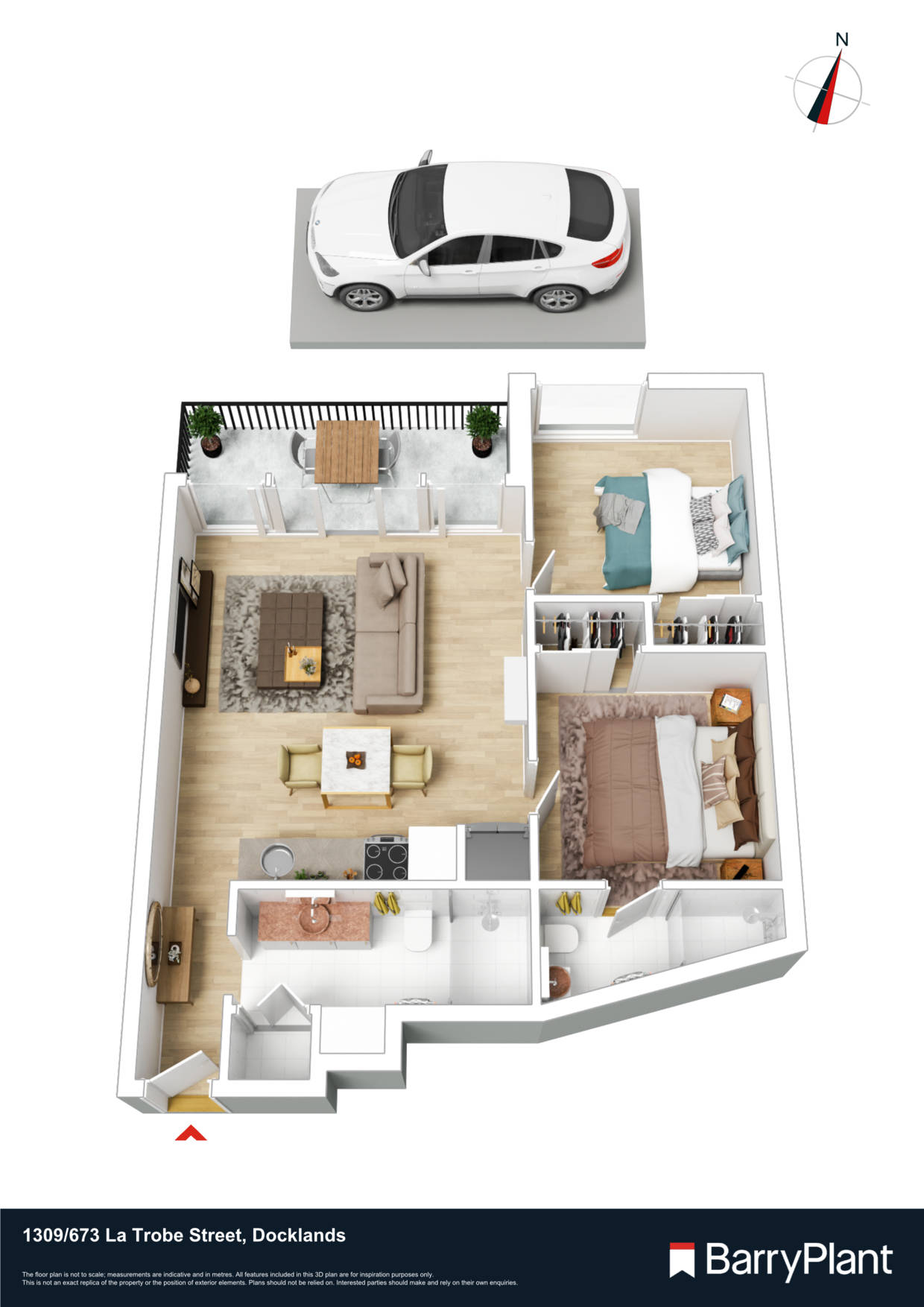 1309/673 La Trobe Street, Docklands, VIC 3008 - Thumbnail 1 - 24/07/2023