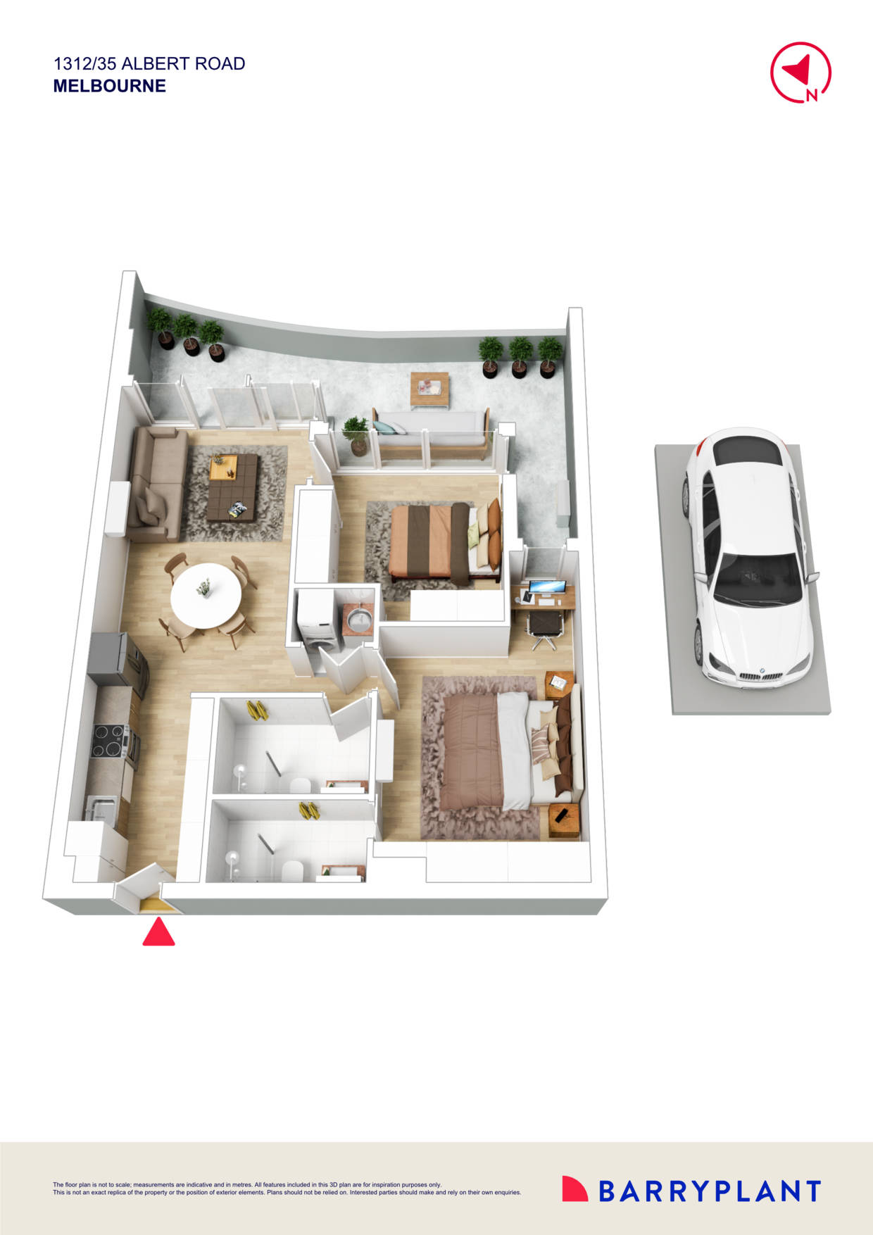 1312/35 Albert Road, Melbourne, VIC 3004 - Thumbnail 1 - 14/11/2024