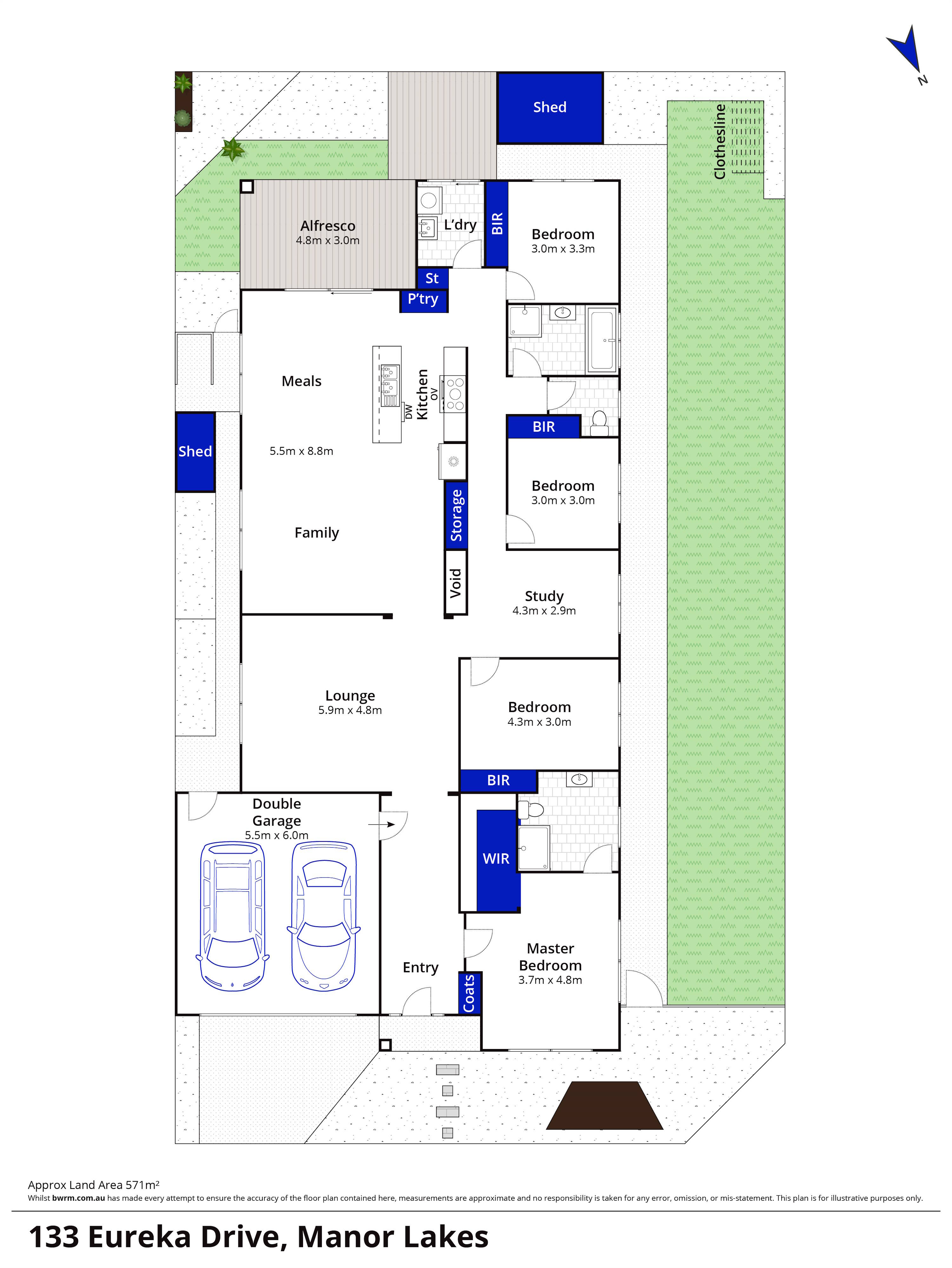 133 Eureka Drive, Manor Lakes, VIC 3024 - Thumbnail 1 - 12/08/2025