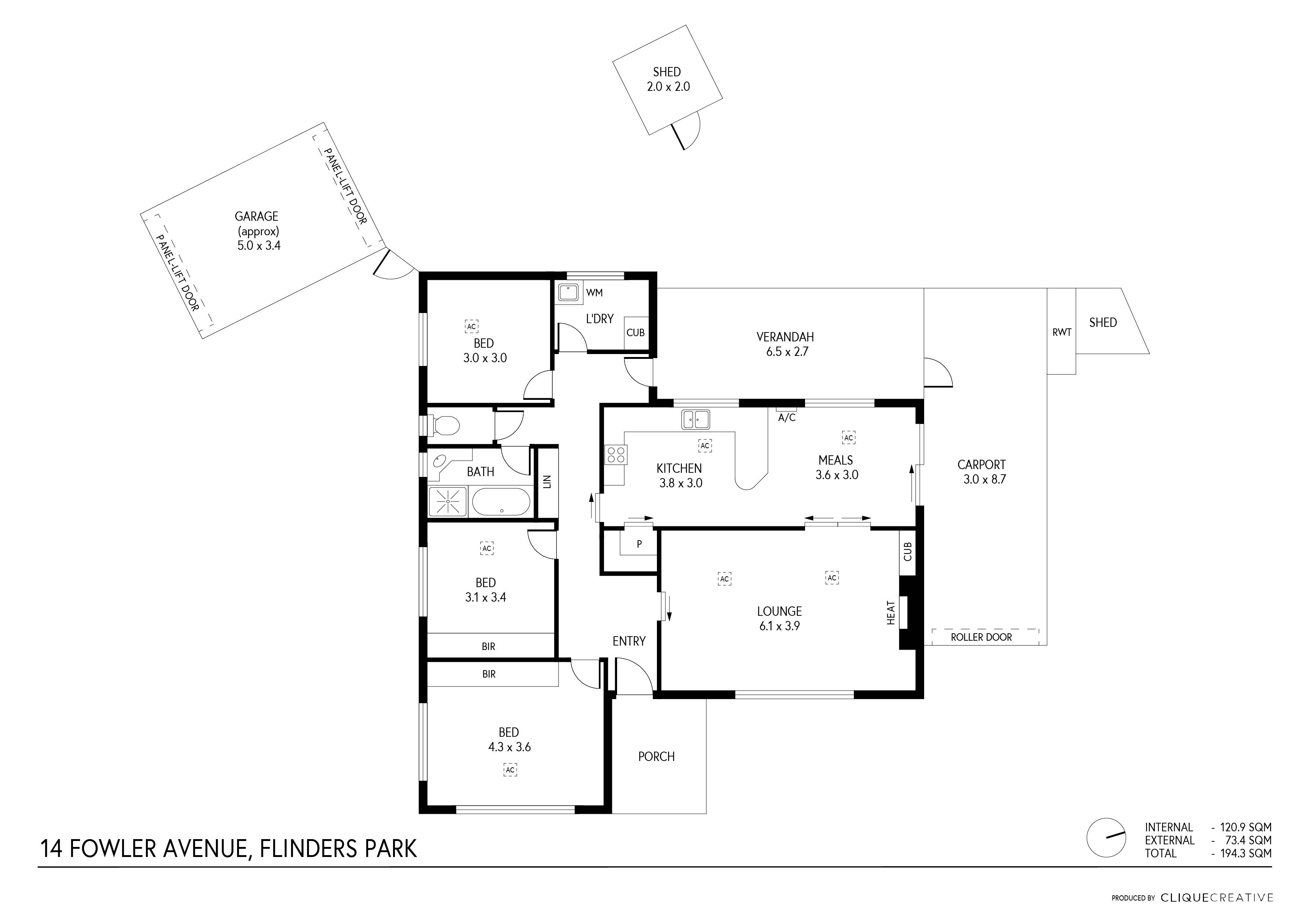 14 Fowler Avenue, Flinders Park, SA 5025 - Thumbnail 1 - 18/09/2023