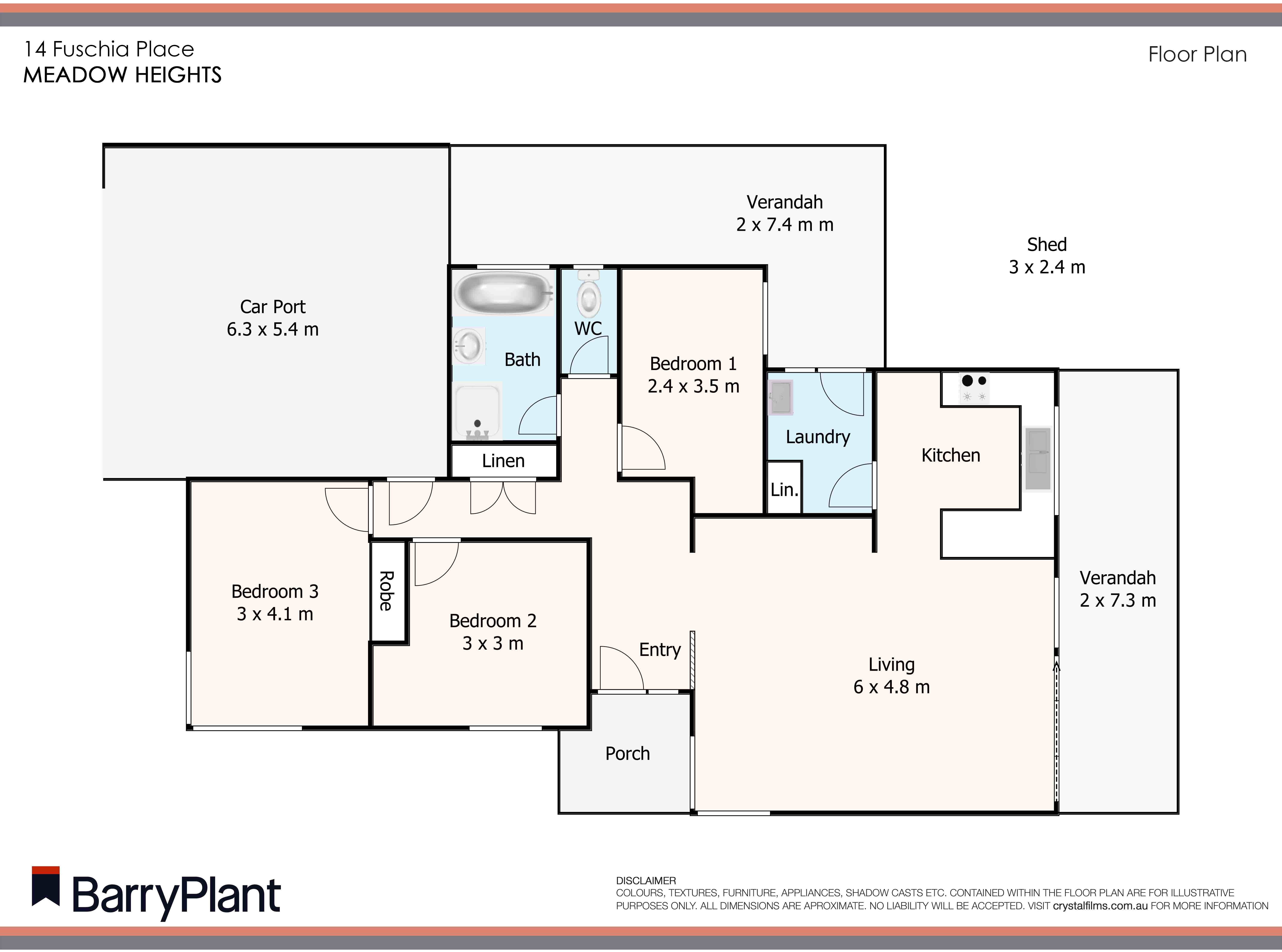 14 Fuschia Place, Meadow Heights, VIC 3048 - Thumbnail 1 - 02/12/2021