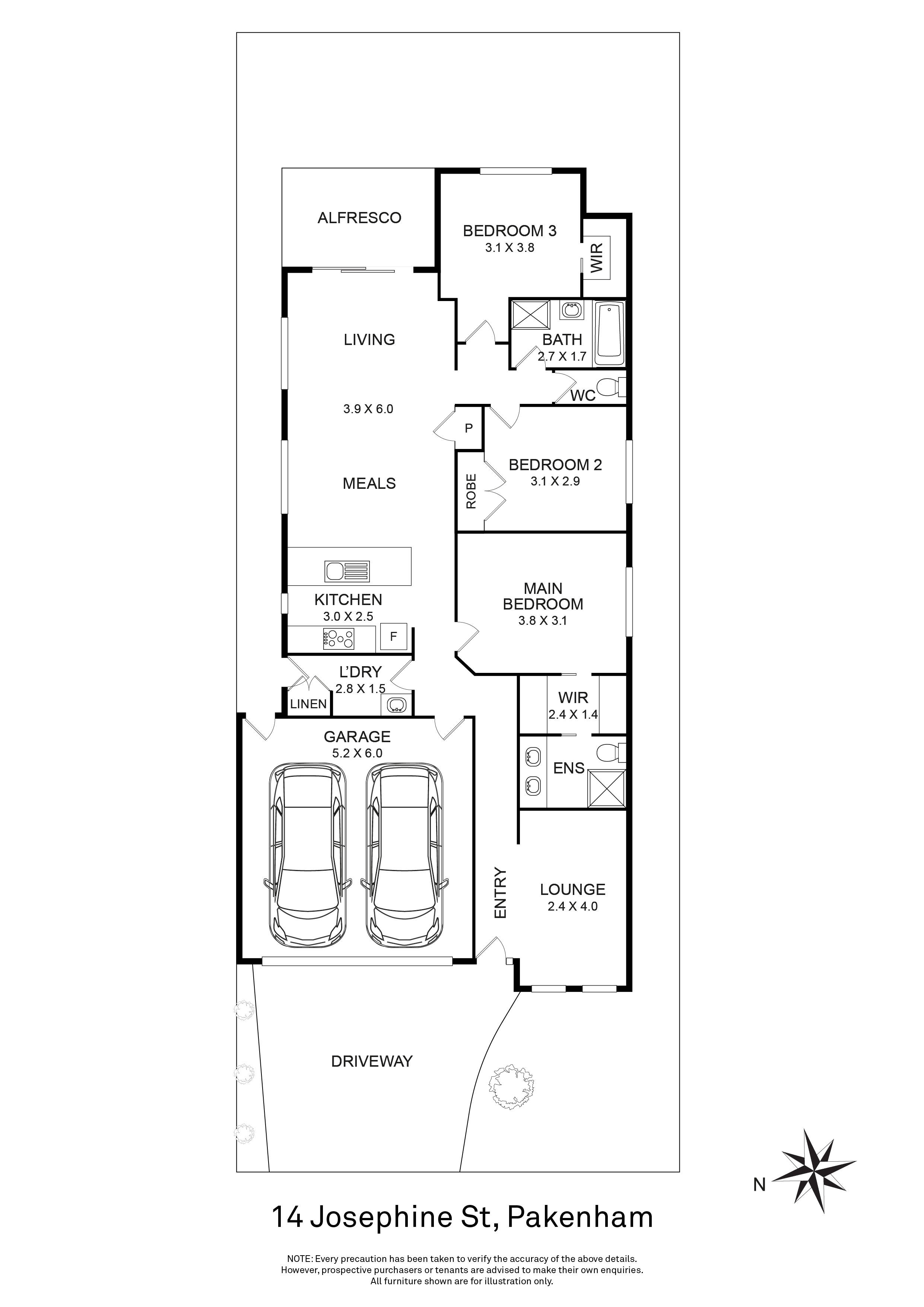 14 Josephine Street, Pakenham, VIC 3810 - Thumbnail 1 - 06/08/2024