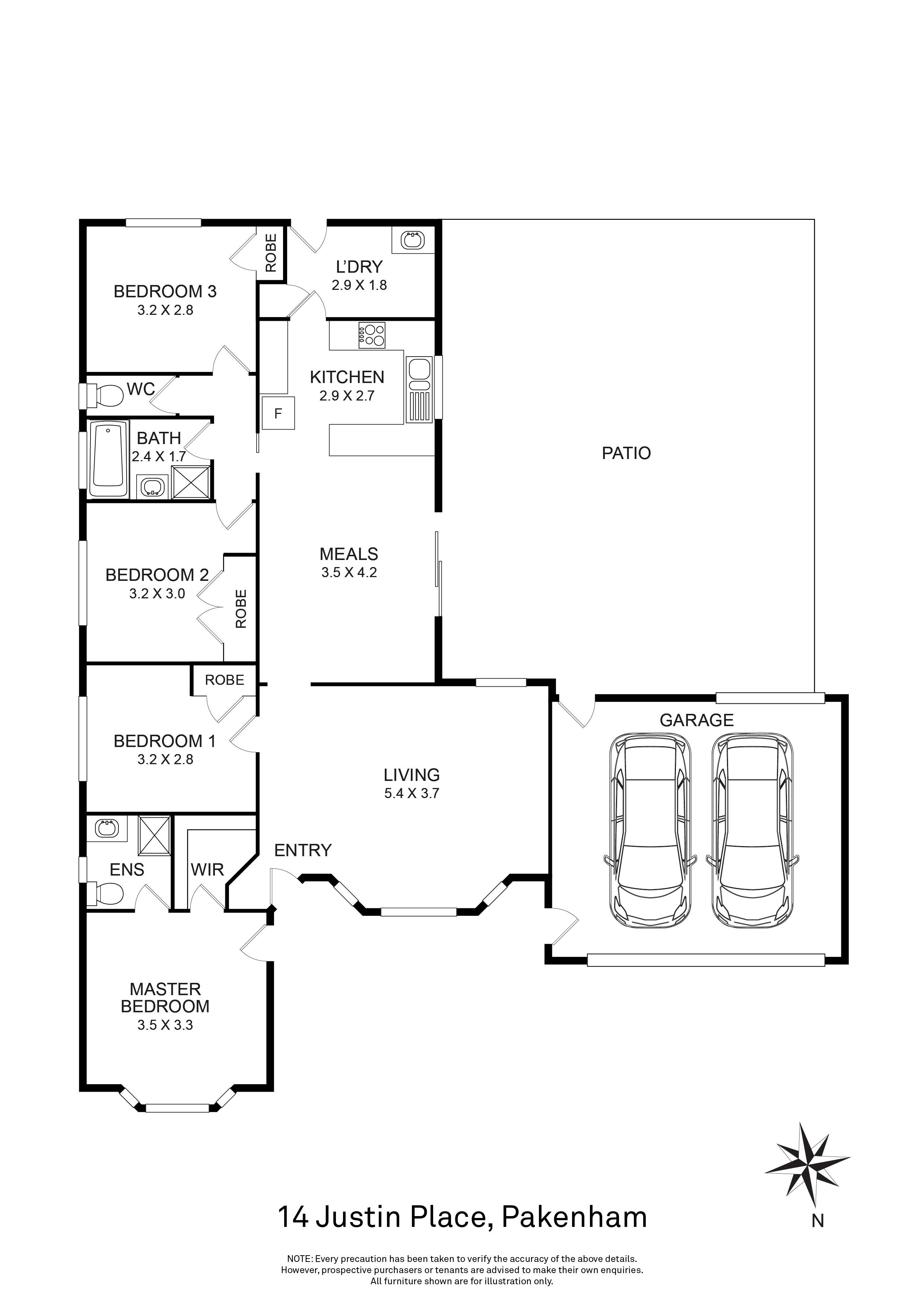 14 Justin Place, Pakenham, VIC 3810 - Thumbnail 1 - 13/04/2022