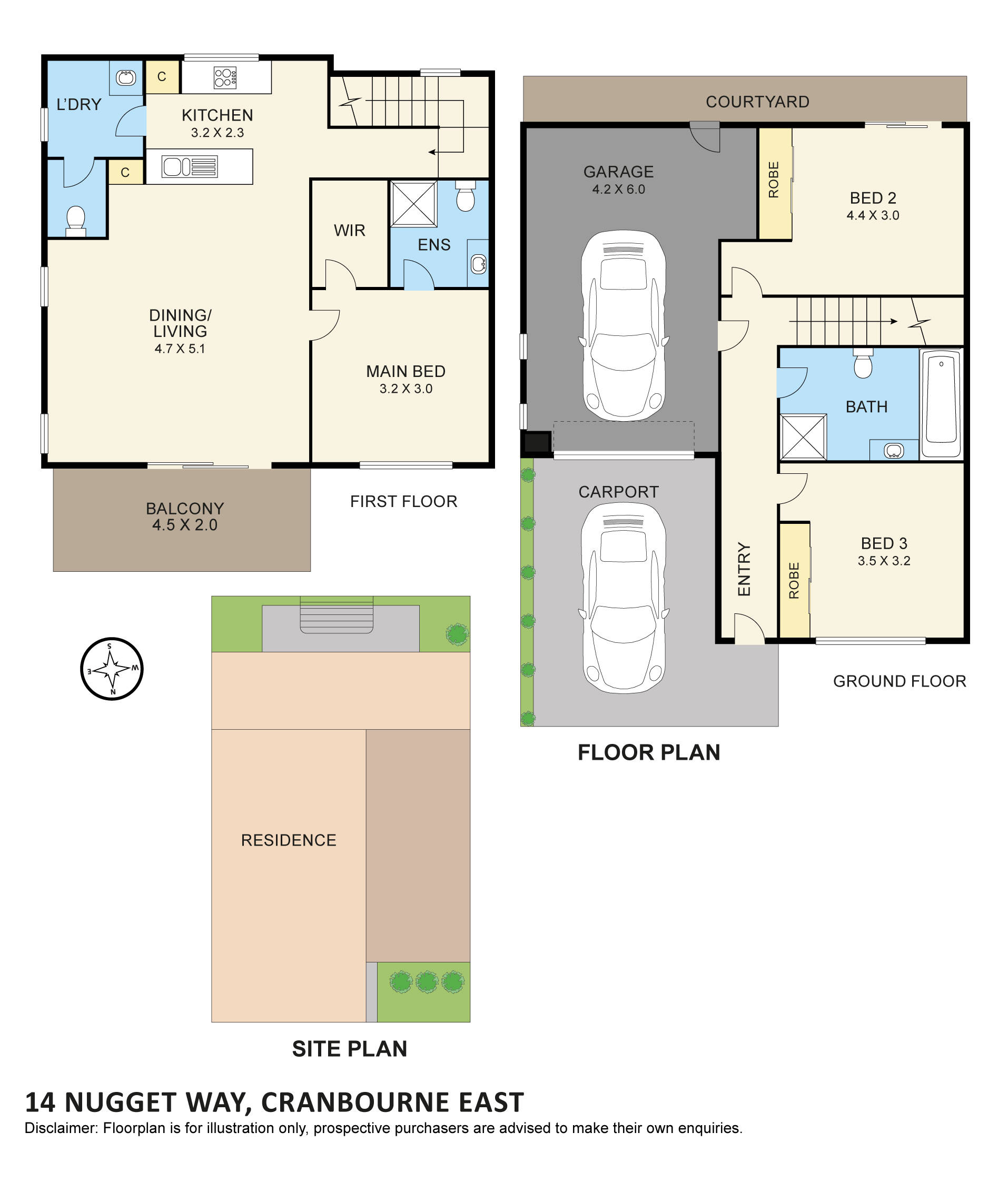 14 Nugget Way, Cranbourne East, VIC 3977 - Thumbnail 1 - 20/06/2024
