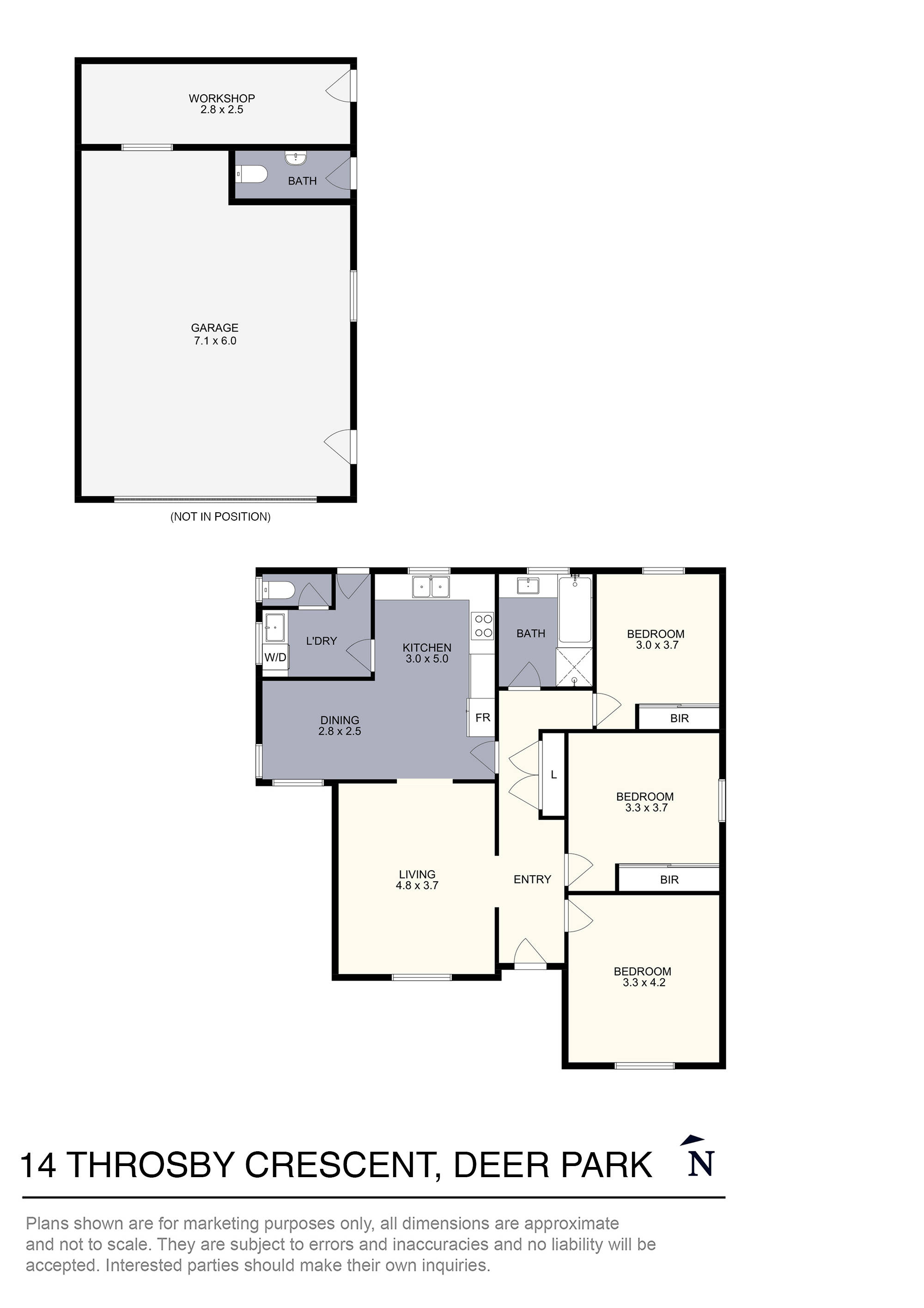14 Throsby Crescent, Deer Park, VIC 3023 - Thumbnail 1 - 28/08/2025