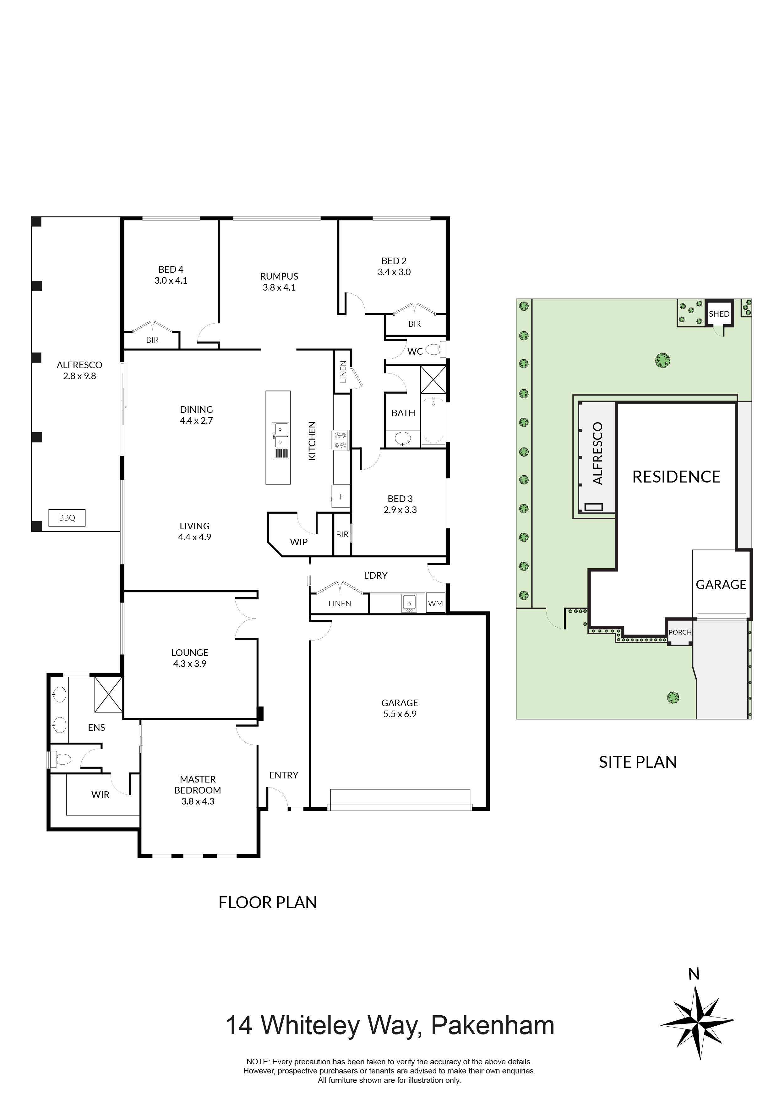 14 Whiteley Way, Pakenham, VIC 3810 - Thumbnail 1 - 28/05/2025