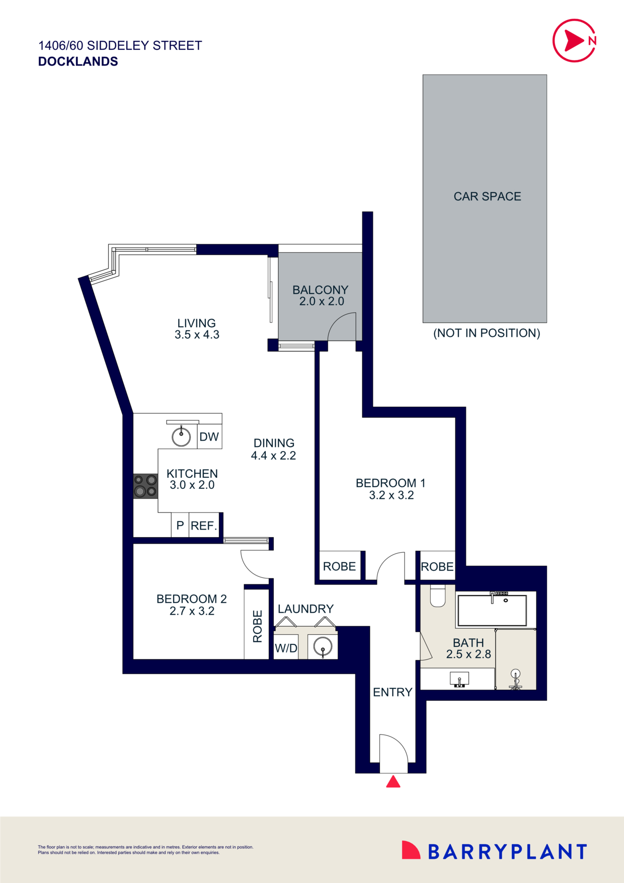 1406/60 Siddeley Street, Docklands, VIC 3008 - Thumbnail 1 - 03/09/2026