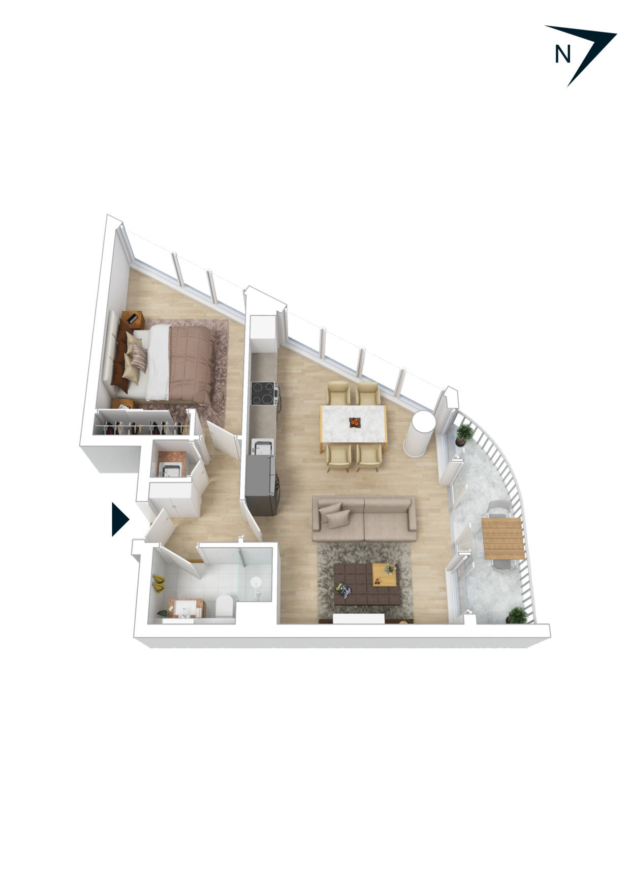 1408S/883 Collins Street, Docklands, VIC 3008 - Thumbnail 1 - 31/10/2022